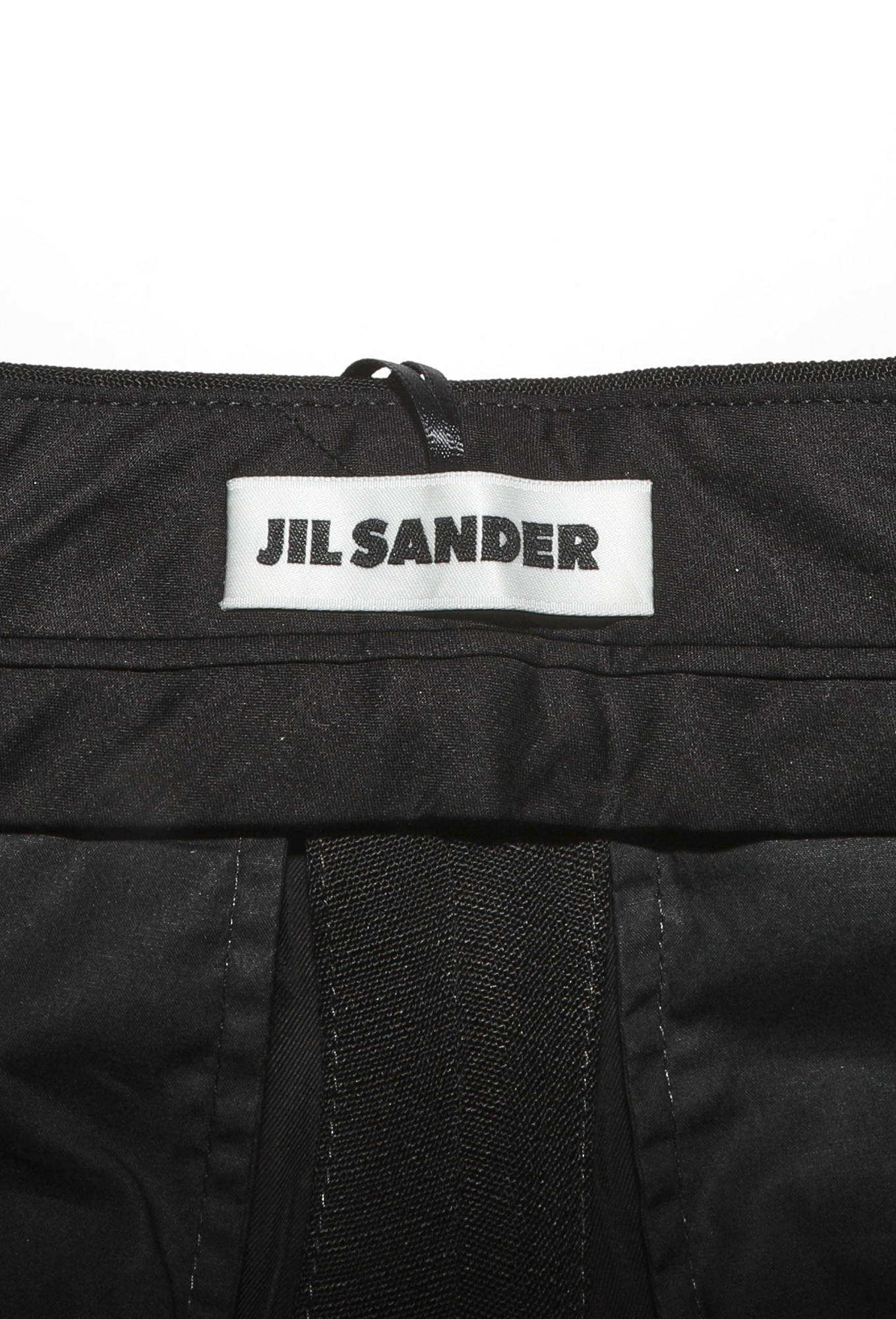 Viscose and Silk Classic Black Trousers - Jil Sander | ReSee