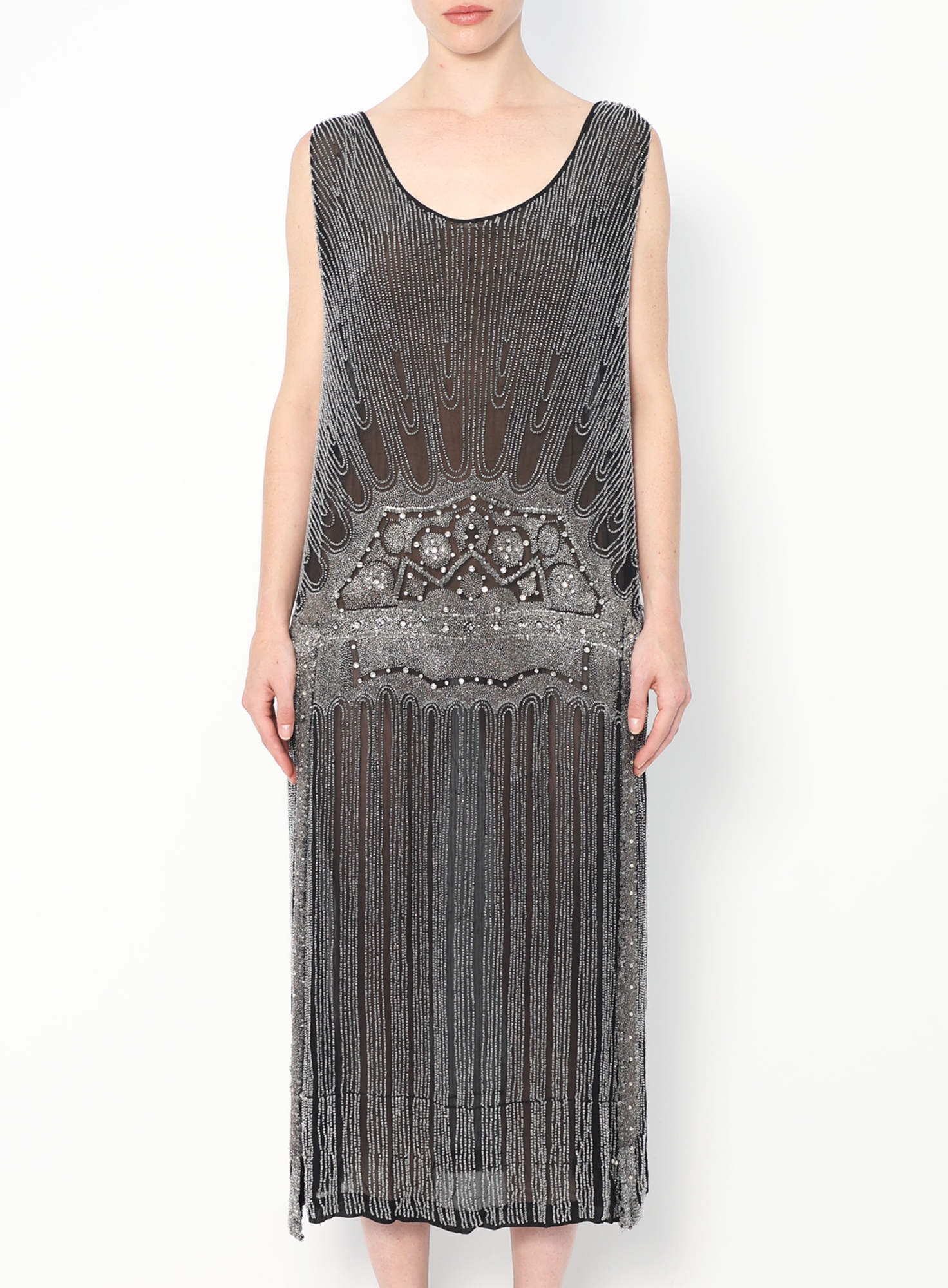 1920s Glass Beaded Flapper Dress | Authentic & Vintage | ReSee