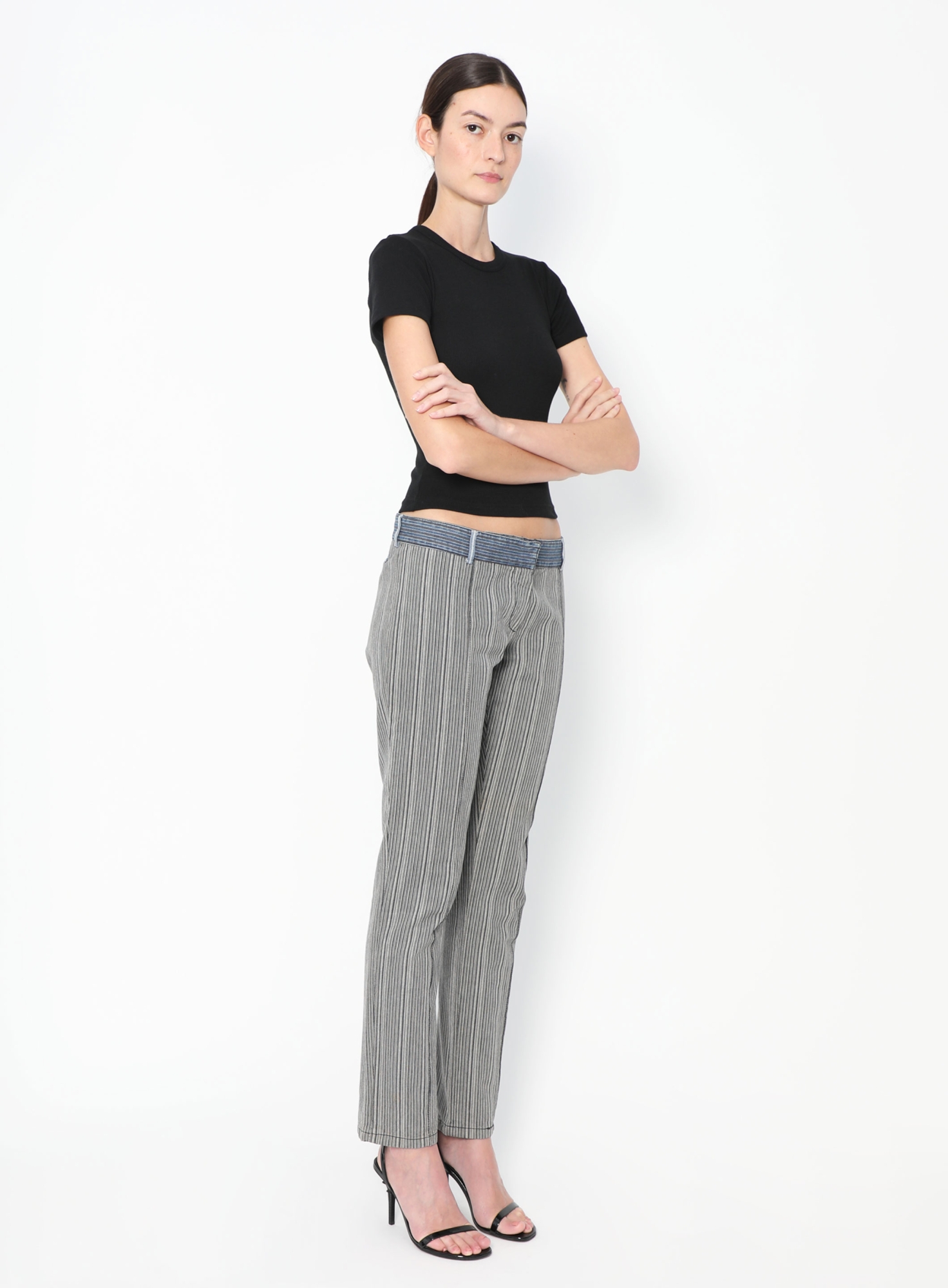 2001 Tapered Pinstripe Jeans | Authentic & Vintage | ReSee
