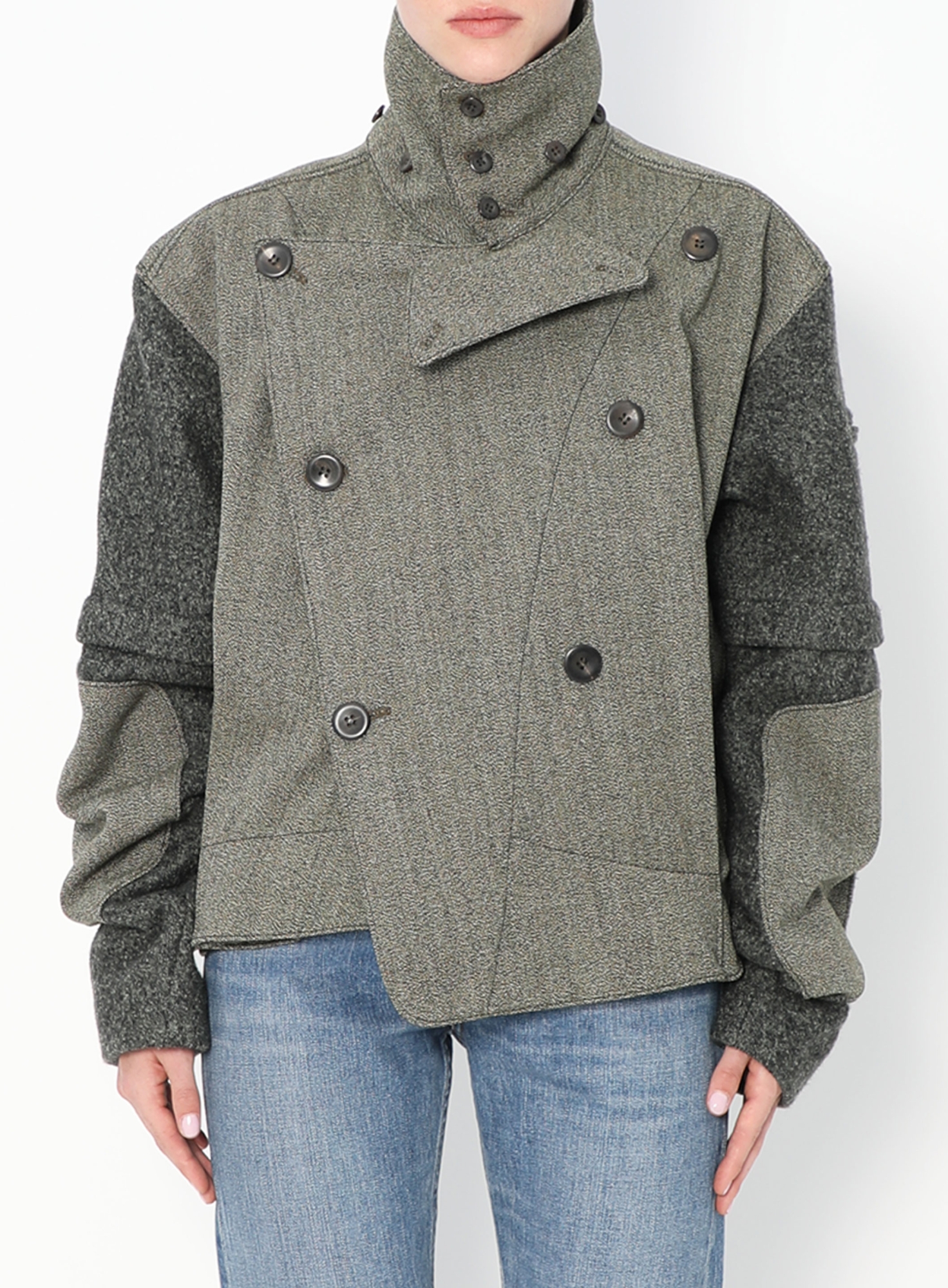 F/W 2004 Asymmetrical Wool Jacket | Authentique & Vintage | ReSee