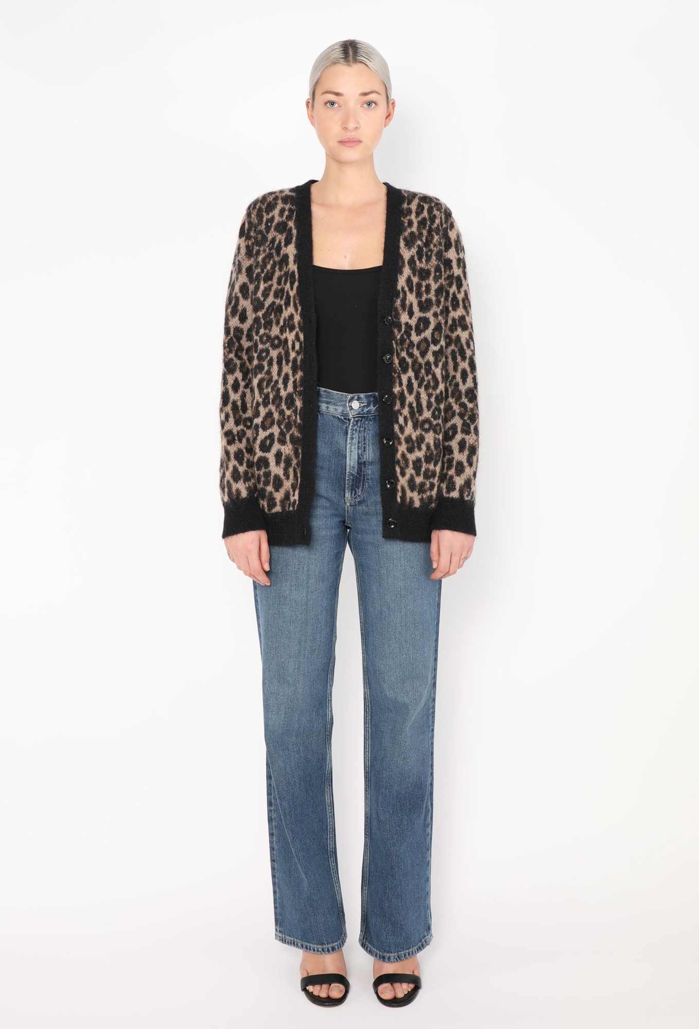 2021 Leopard Mohair Cardigan | Authentic & Vintage | ReSee