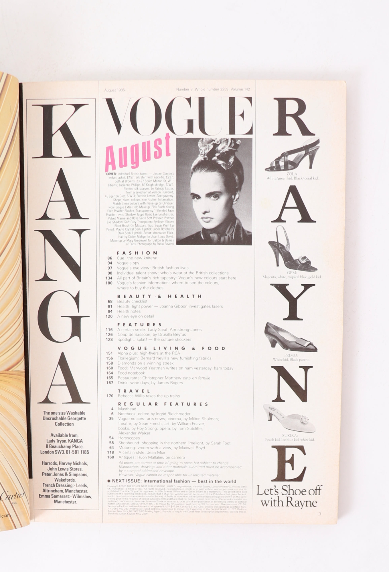 UK 1985 Paolo Roversi Issue Set - VOGUE | ReSee