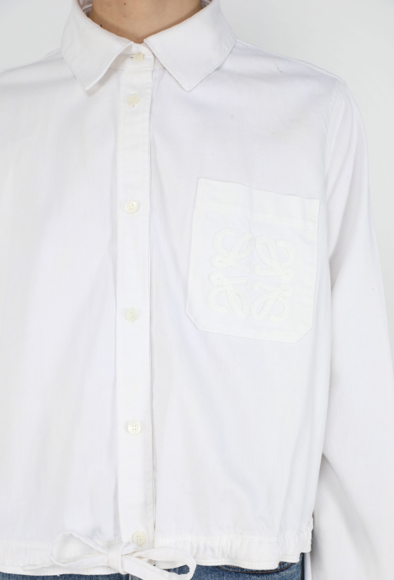 2025 x Paula's Ibiza Slit Drawstring Shirt - Loewe | ReSee