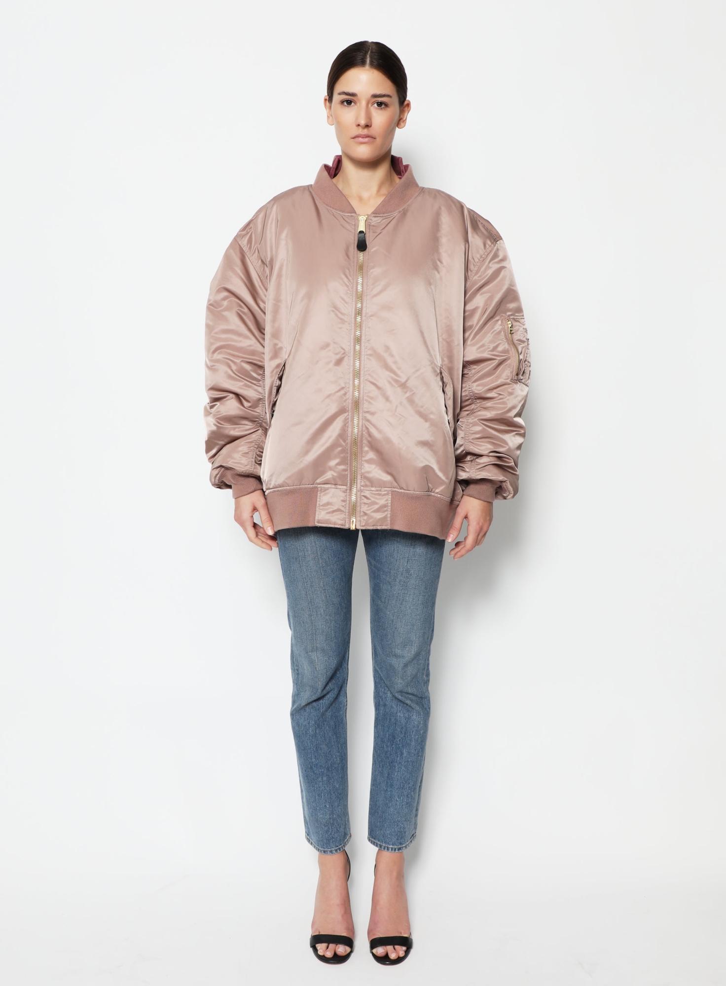 VETEMENTS×ALPHAINDUSTRIES MA-1 ピンク　Sサイズ F/W 2018 x Alpha Industries Reversible Bomber | Authentic