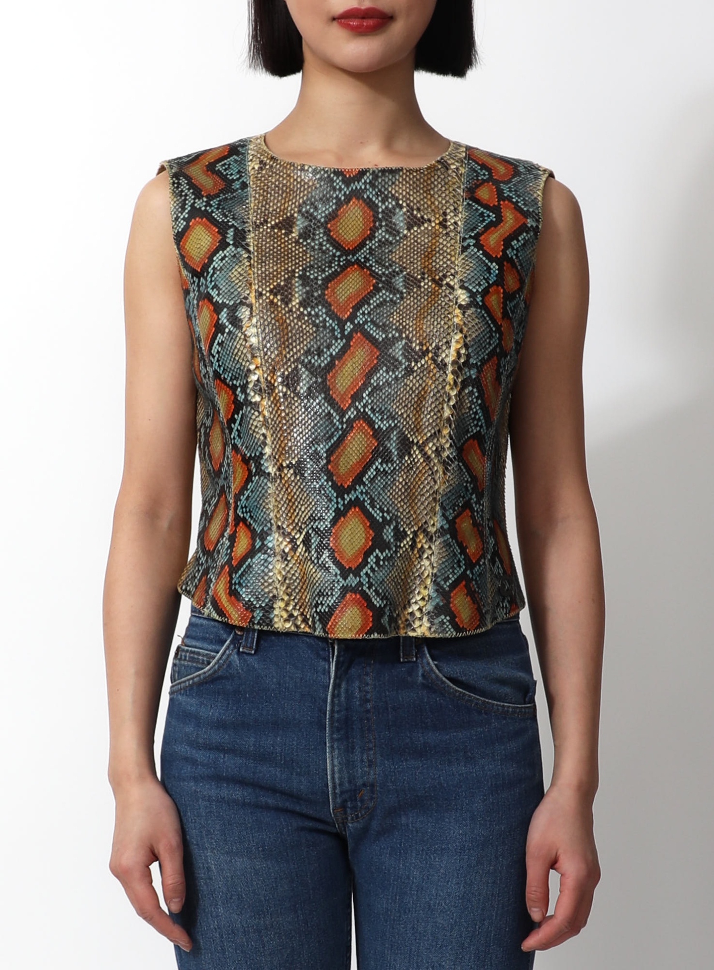 Iconic S/S 2000 Python Top | Authentic & Vintage | ReSee