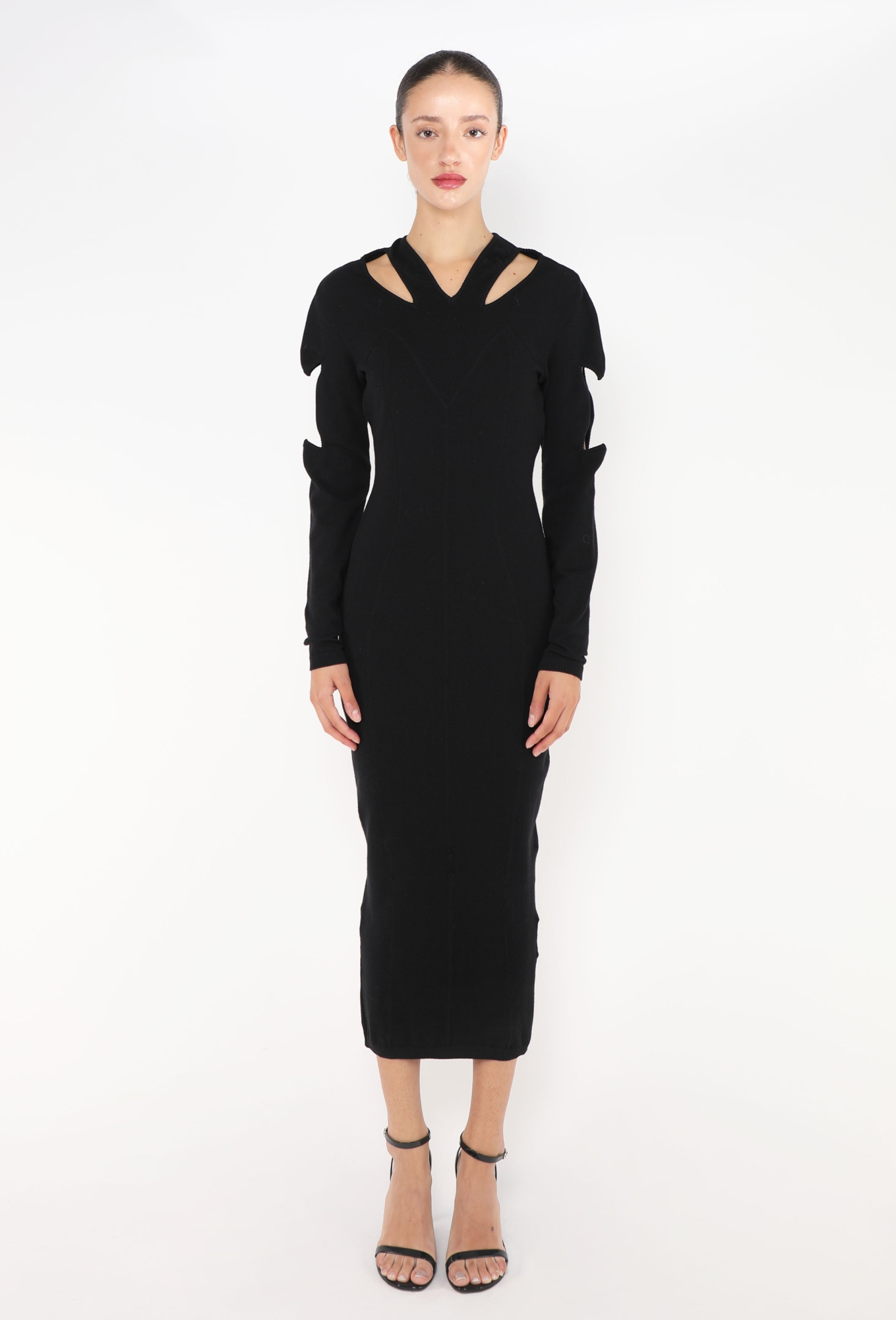 1988 'Les Infernales' Cut-Out Bodycon Dress - Thierry Mugler | ReSee