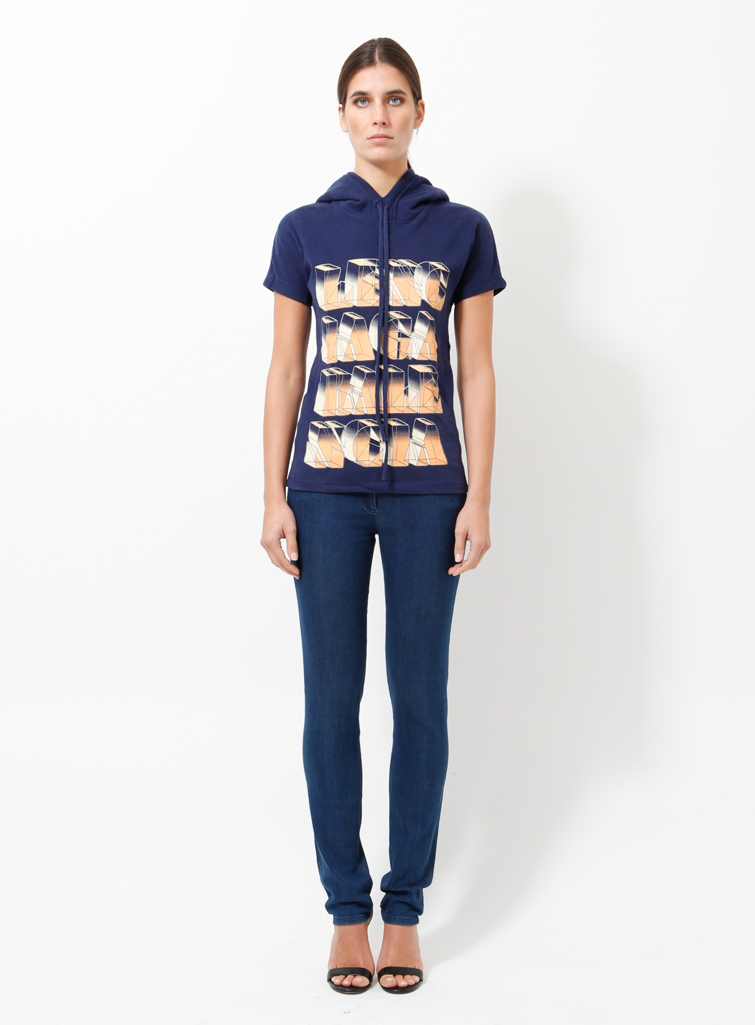 Spring 2012 Hooded Graphic Top - Balenciaga | ReSee