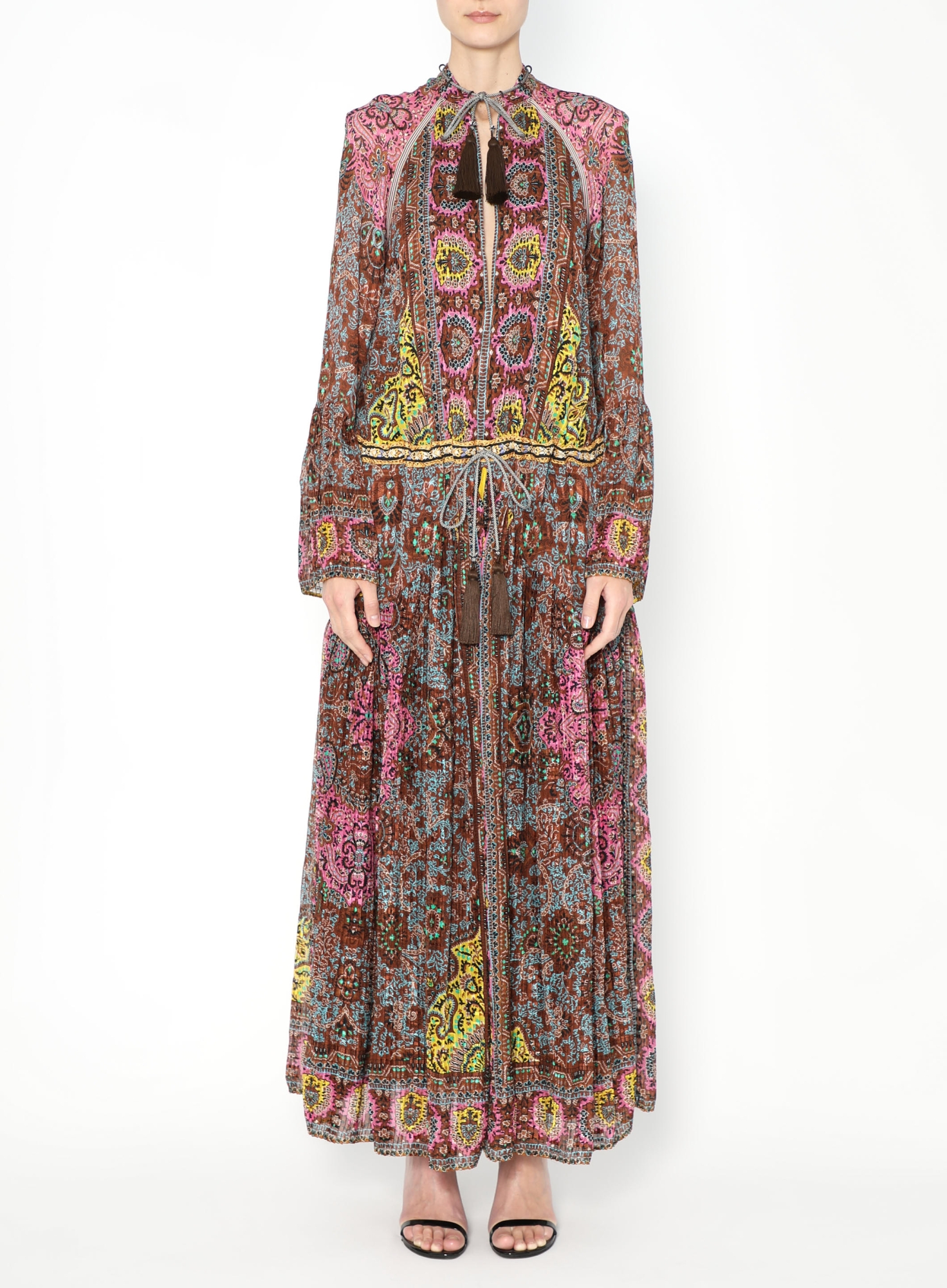 S/S 2017 Pleated Chiffon Kaftan | Authentic & Vintage | ReSee