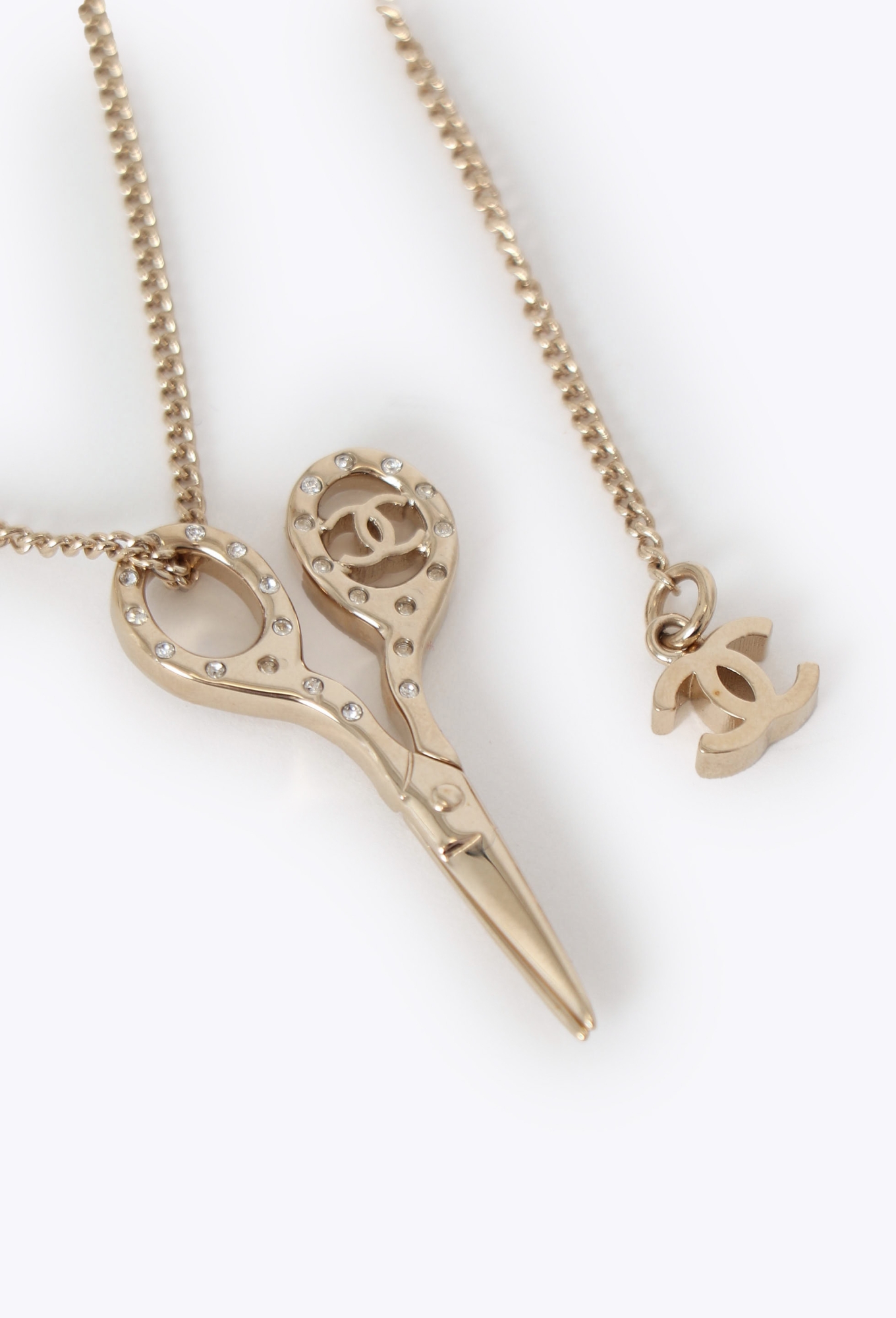 2022 Embellished Scissor Necklace - Chanel | ReSee