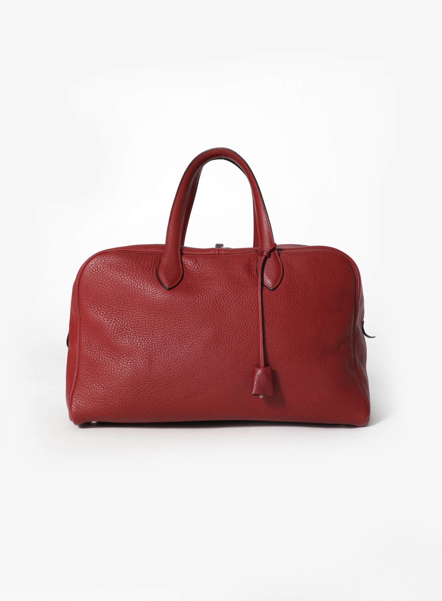 Red Clemence Victoria 40 - Hermès | Authentic & Vintage | ReSee