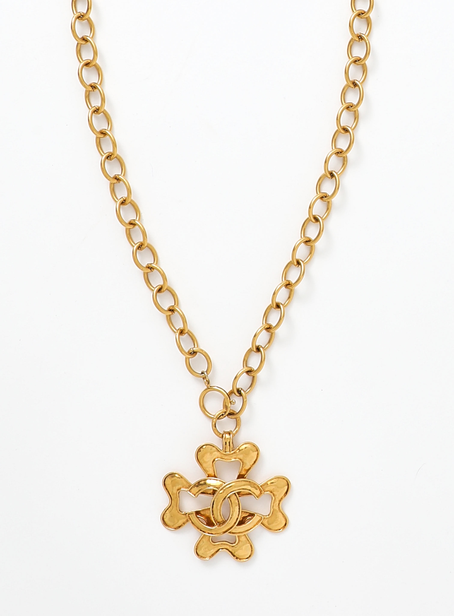 CC' Lucky Clover Necklace | Authentic & Vintage | ReSee