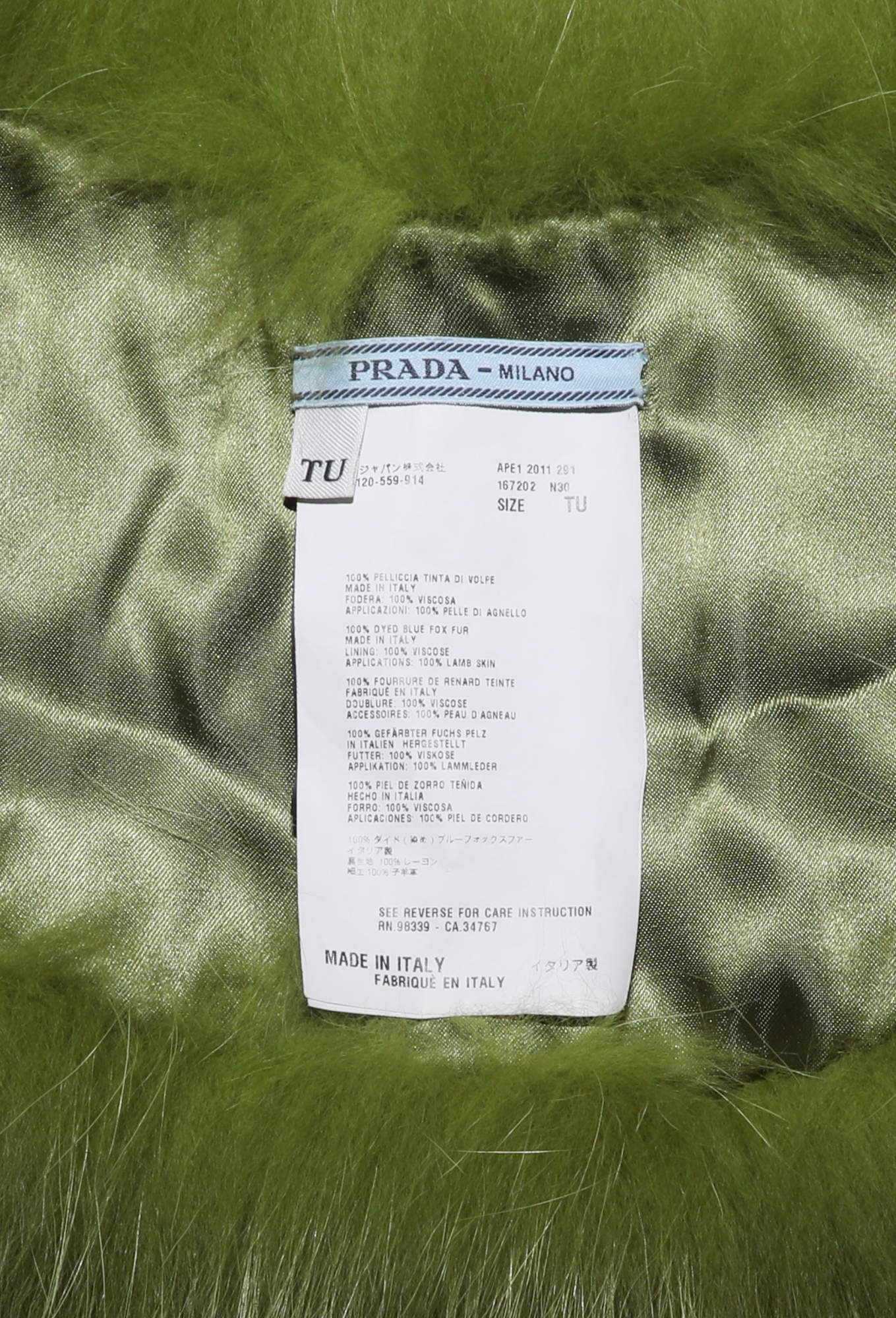 PRADA RED FOX FUR CASHMERE SWEATER サイズ40 P24445 PRADA - PRADA RED FOX FUR CASHMERE SWEATER サイズ40 P24445の通販