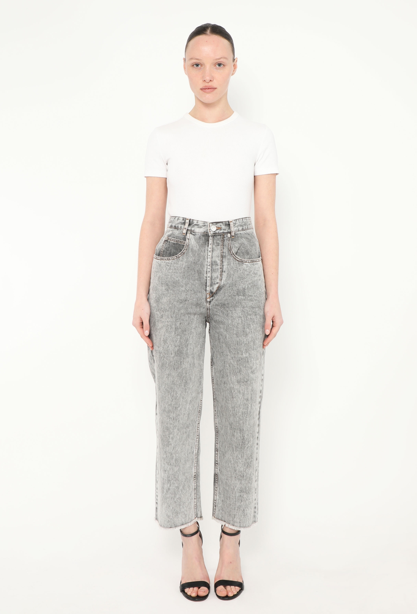 ISABEL MARANT ÉTOILE フリンジ コットンベスト グレー 34 2020 Étoile Laliskasr Jeans - Isabel Marant | Authentic & Vintage