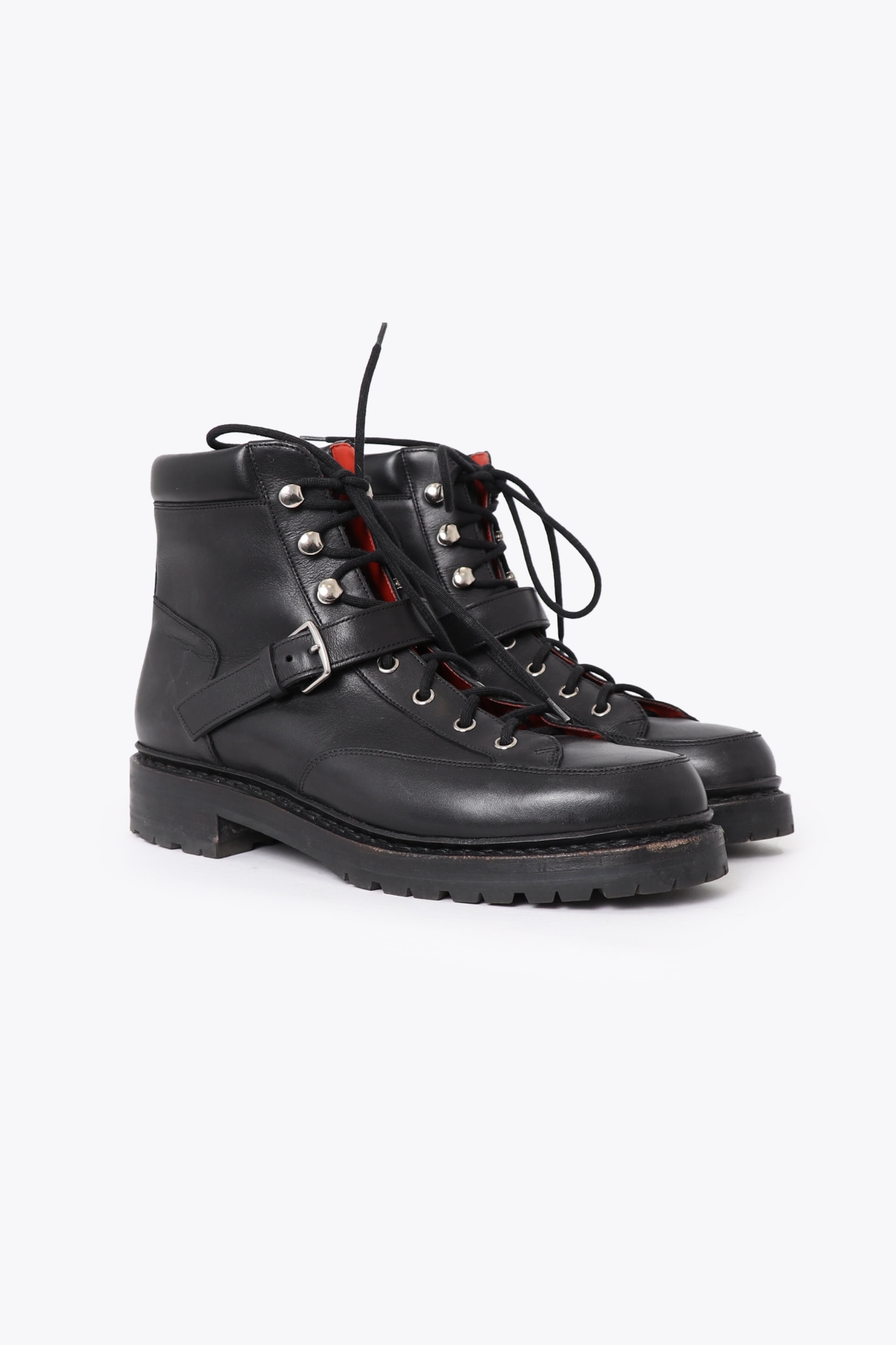 F/W 2013 Calfskin Hiking Boots - Hermès | Authentic & Vintage | ReSee