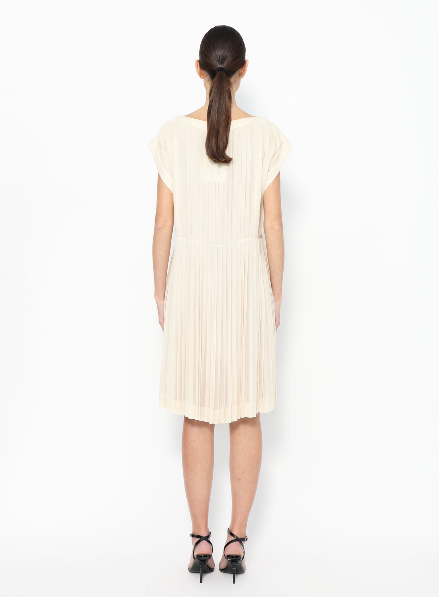 Pleated Silk Dress | Authentic & Vintage | ReSee