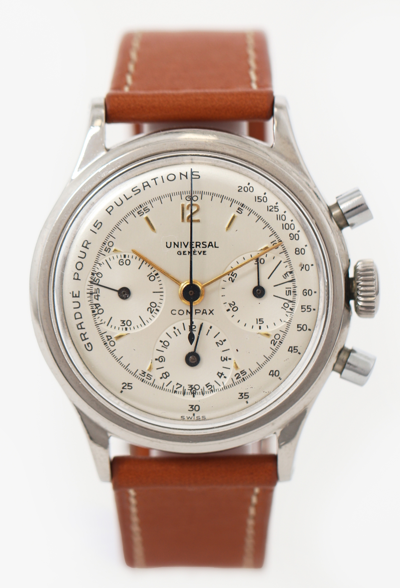 1960s Compax Chronograph Watch - Universal Genève | ReSee
