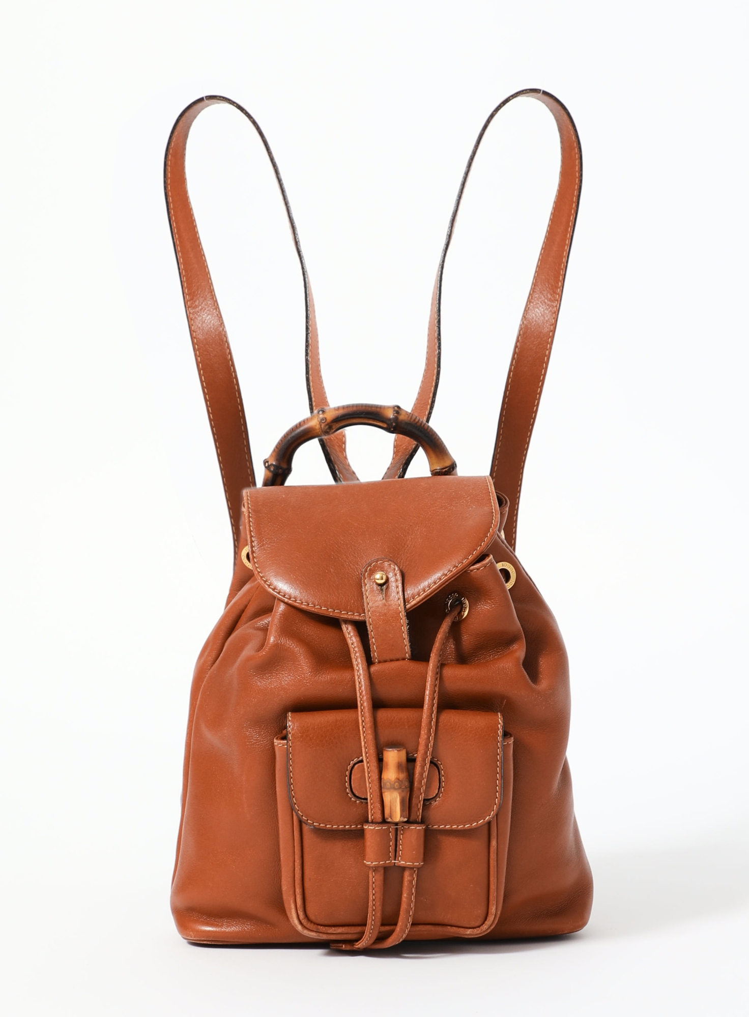 Mini Bamboo Backpack | Authentic & Vintage | ReSee display picture 3