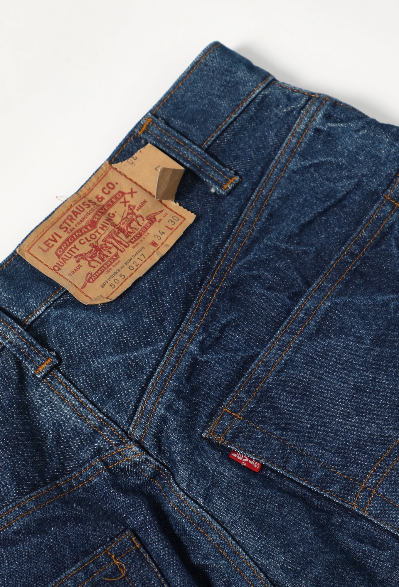 70s Levi's 505 Straight-Leg Jeans | Authentic & Vintage | ReSee