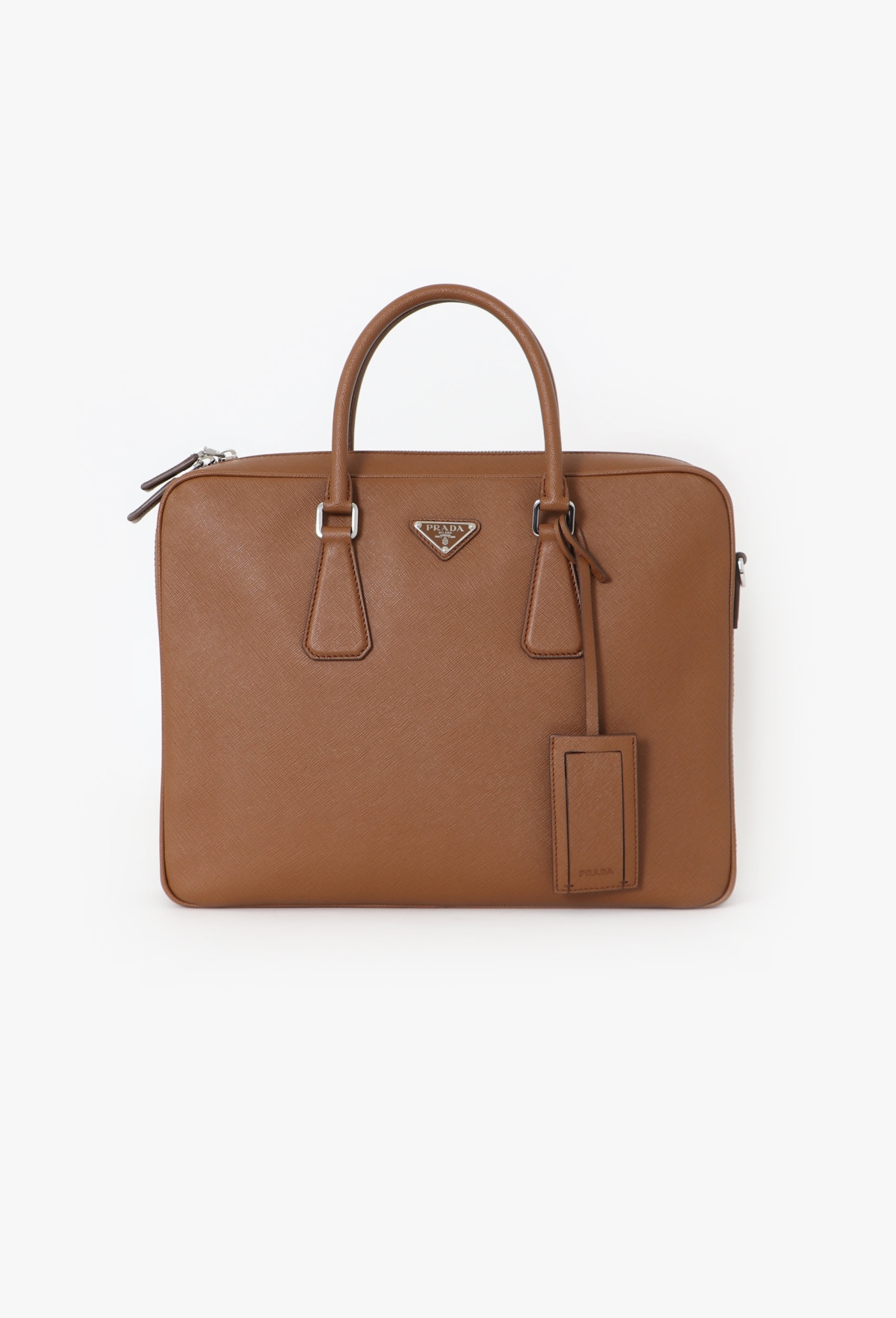 Cannella Saffiano Briefcase | Authentic & Vintage | ReSee