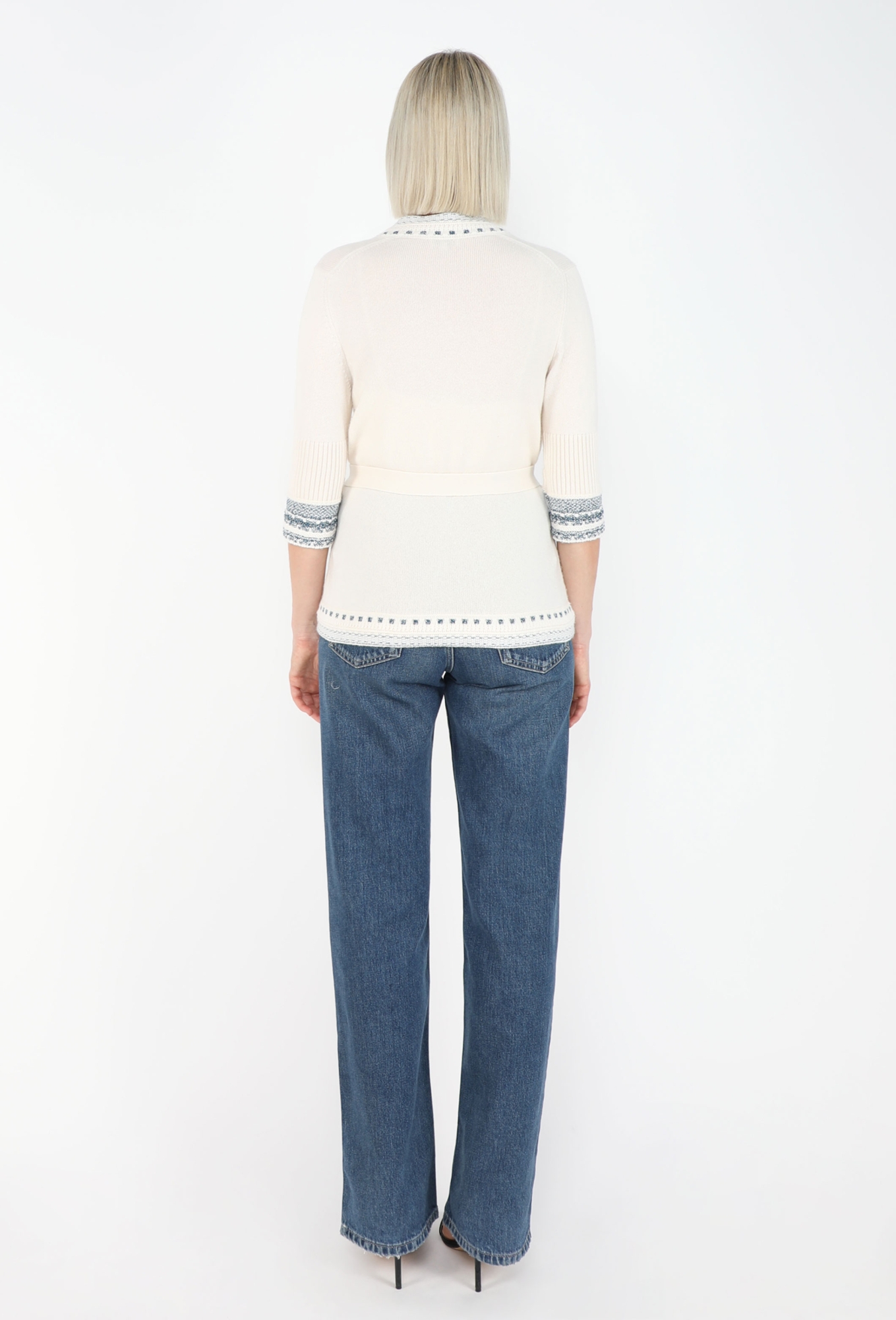 Belted Cashmere Intarsia Cardigan, 2020 - Chanel | ReSee
