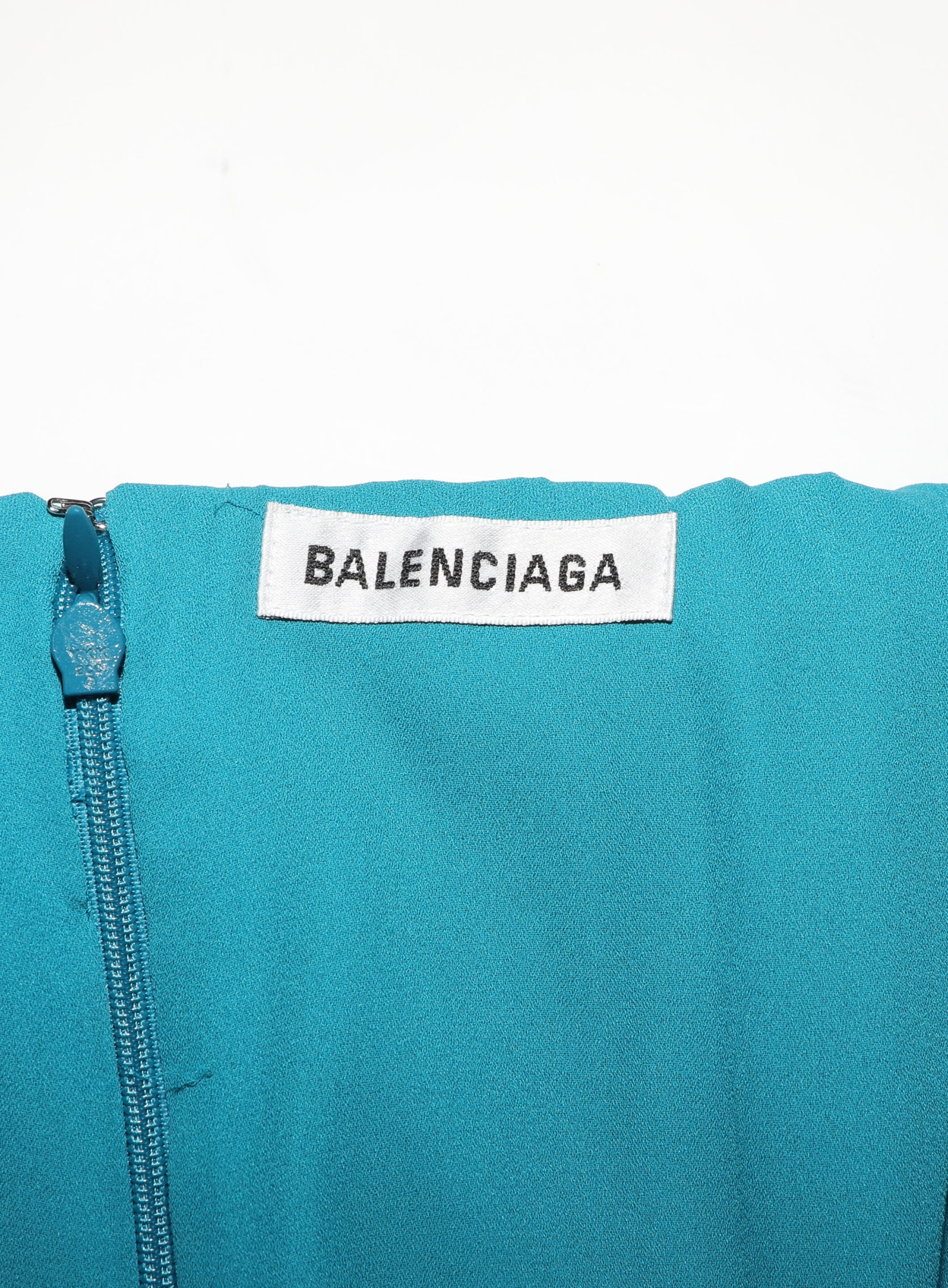 balenciaga blue dress Bibian dress