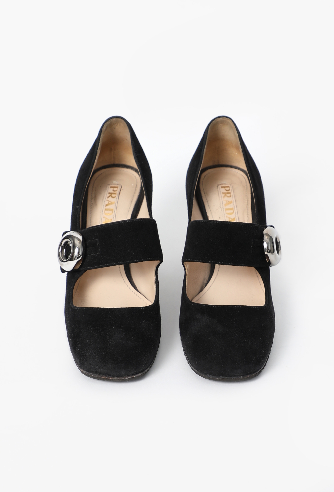 F/W 2011 Mary Jane Suede Pumps - Prada | ReSee