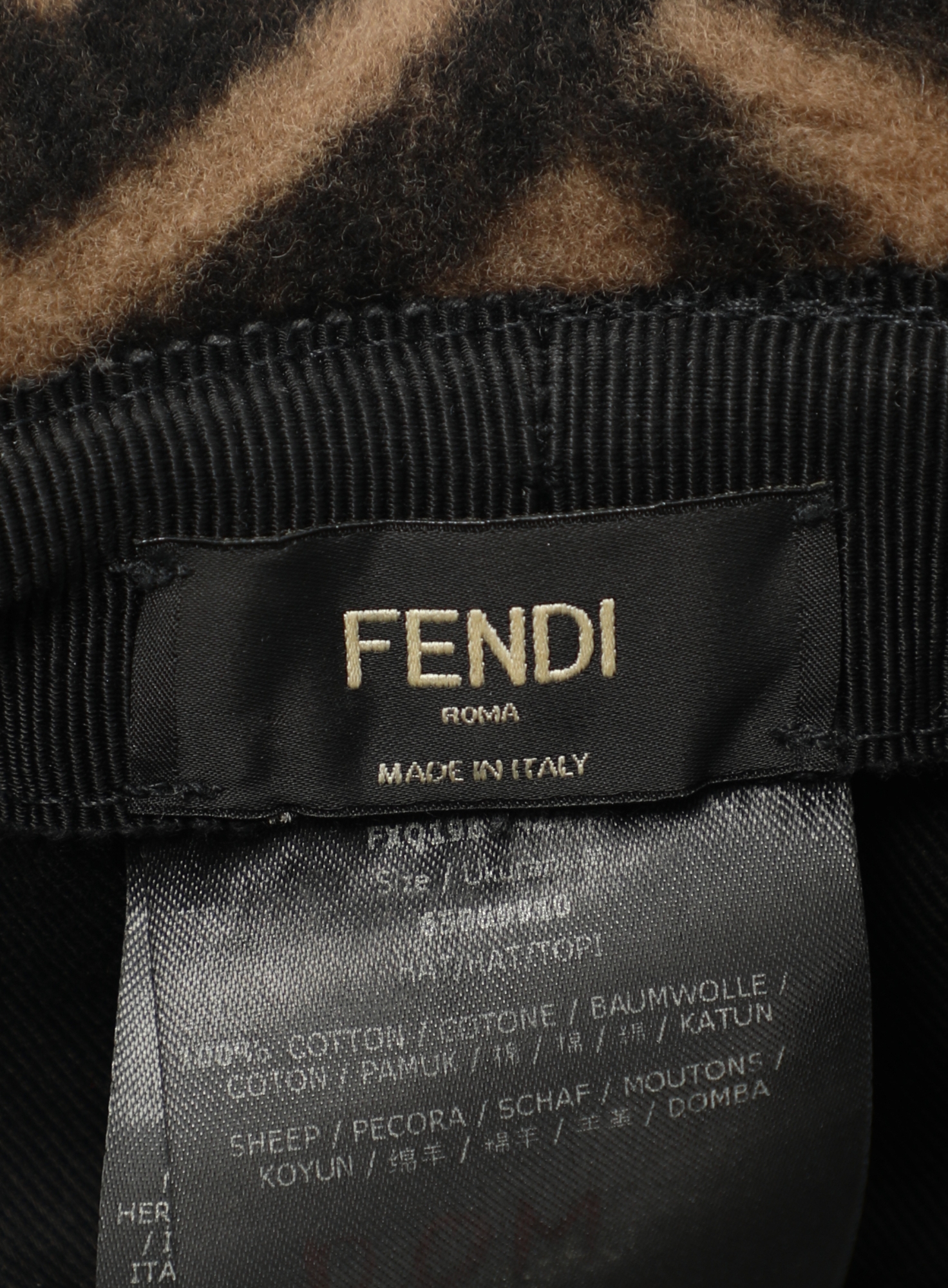 Monogram Shearling Bucket Hat | Authentic & Vintage | ReSee
