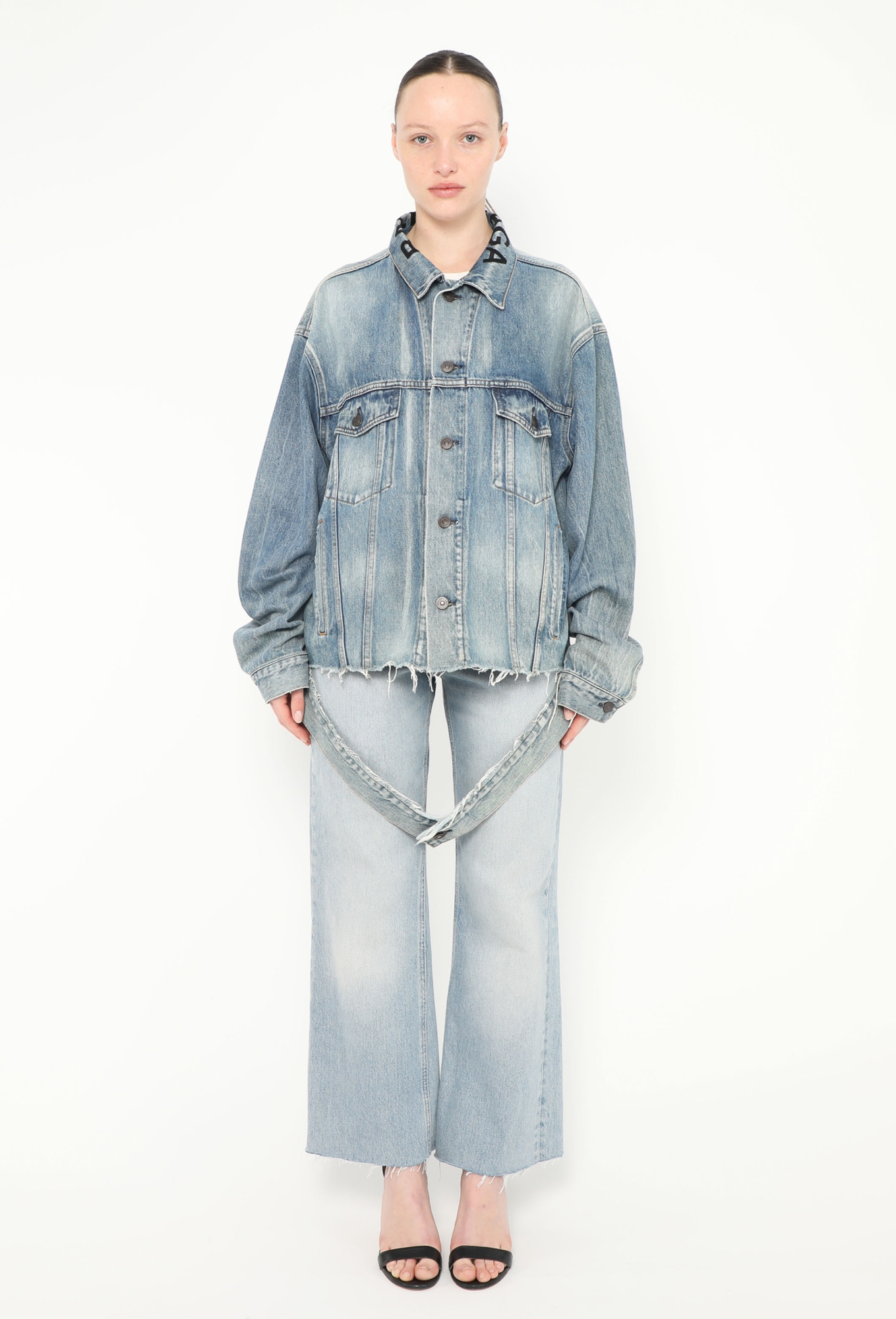バレンシアガ デニム ジャケット UP57 2009 00219 S2962 Balenciaga Denim Jacket UP57 2009 00219 S2962