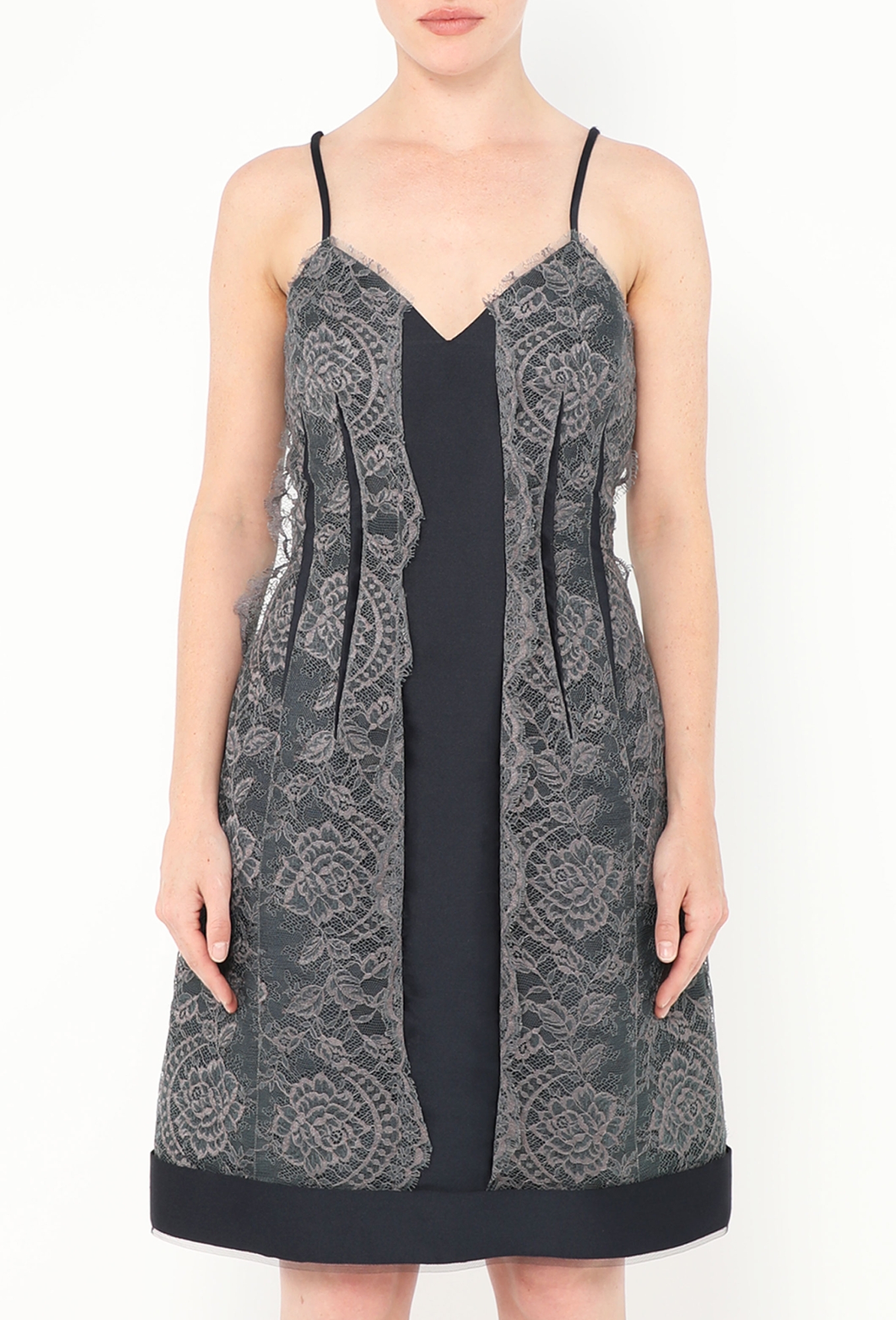 2012 'Les 10 ans' Lace Appliqu Dress - Lanvin | Authentic & Vintage | ReSee