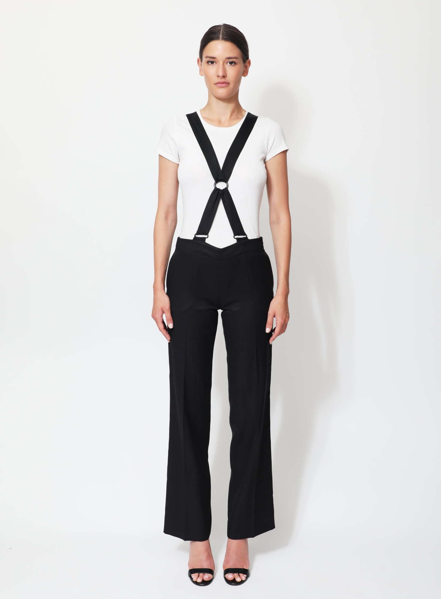 2003 Suspender Crêpe Smoking Trousers | Authentic & Vintage | ReSee