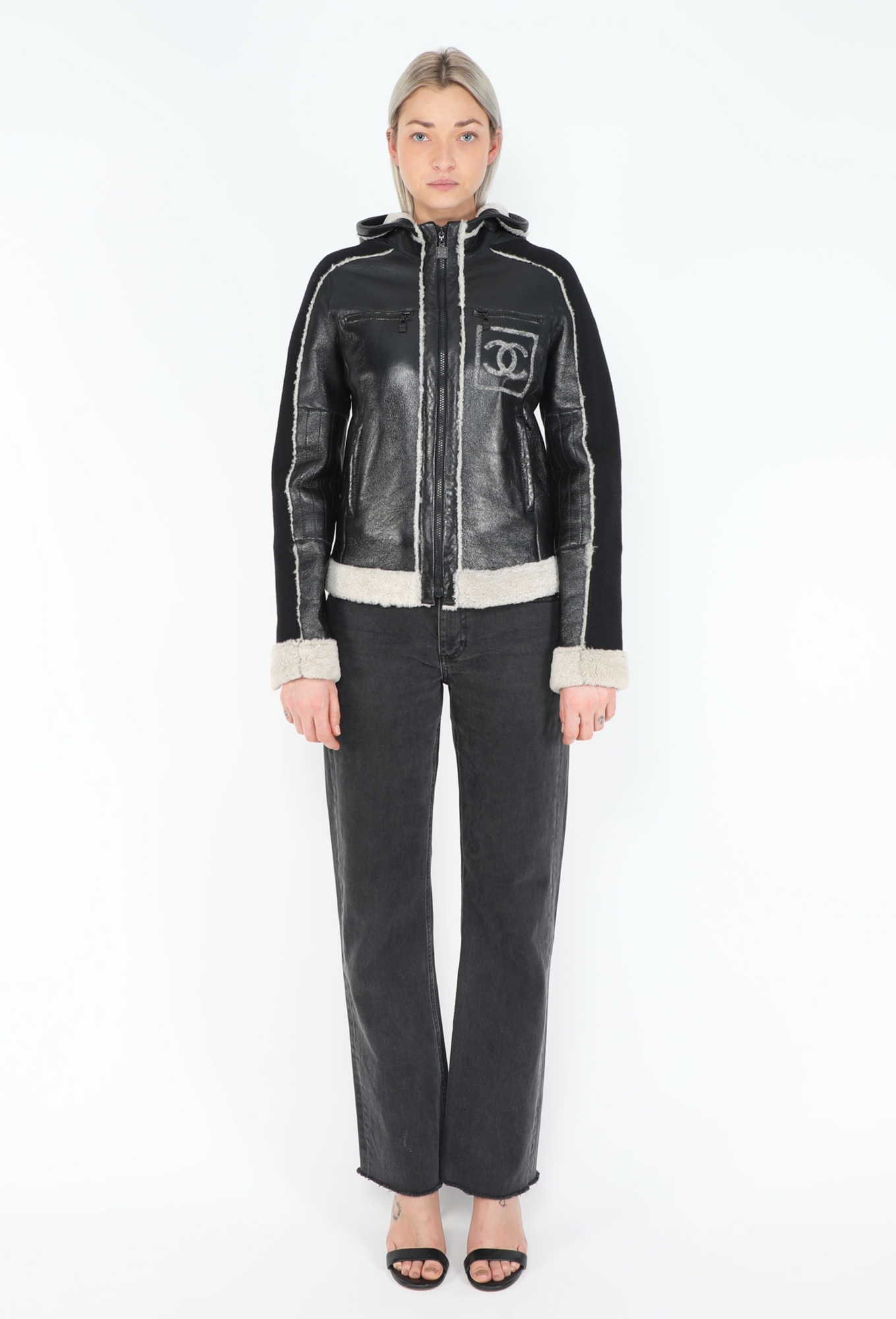 Fall 2008 'CC' Shearling Hooded Jacket - Chanel | ReSee