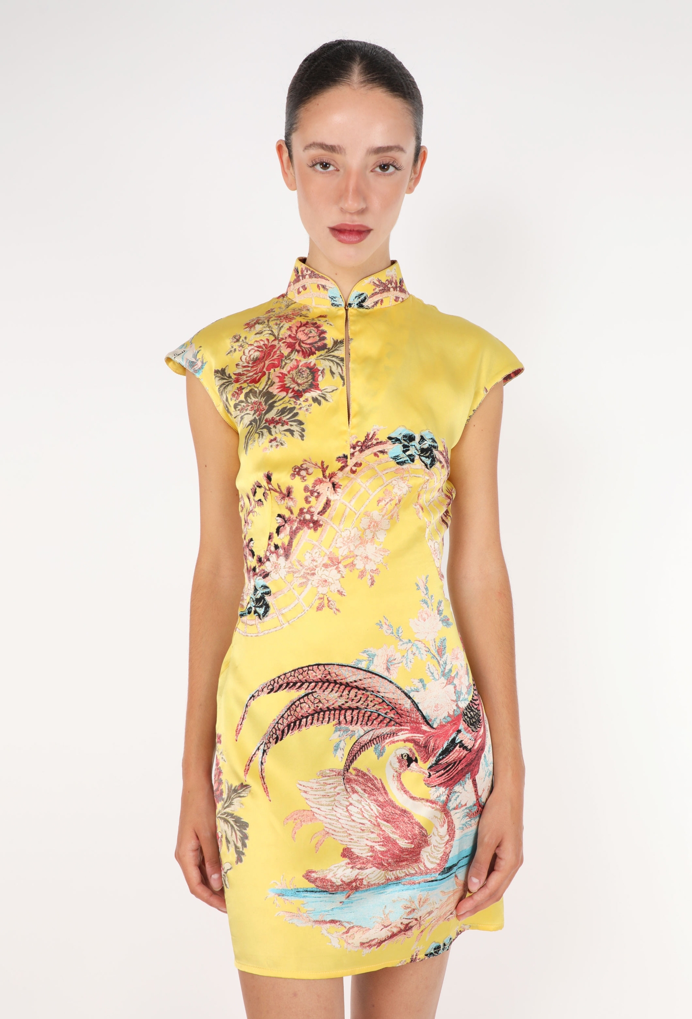 chinoiserie mini dress Kiel James Patrick Nautical Chinoiserie Mini Dress Country Club Prep