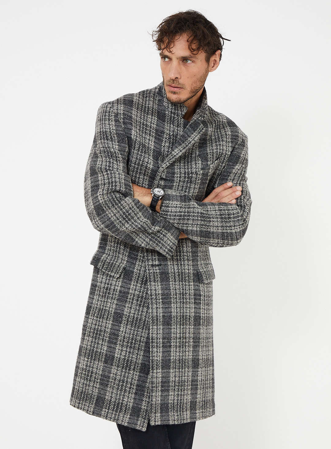 90s Tailored Tartan Coat | Authentic & Vintage | ReSee