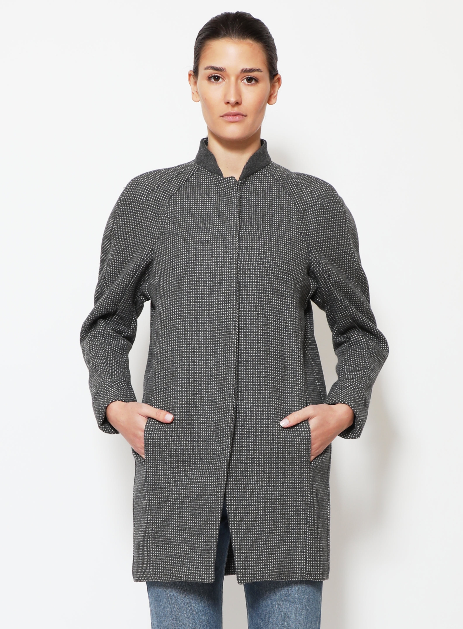 2008 Woven Scuba Coat | Authentic & Vintage | ReSee