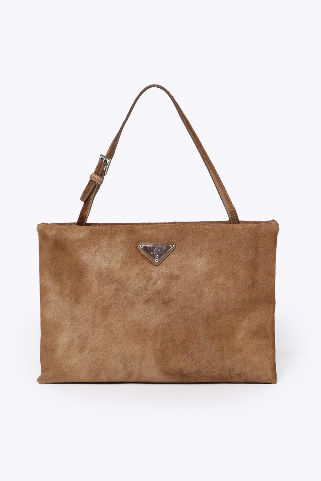PRADA CAVALLINO ハラコ トートバッグ 【公式通販】