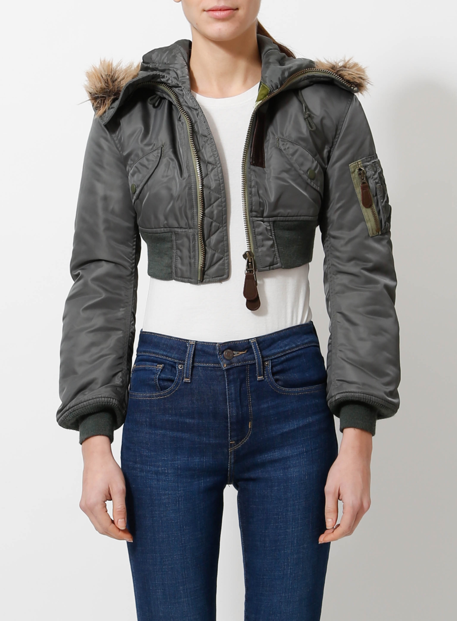 F/W 2010 Cropped Puffer Jacket | Authentic & Vintage | ReSee