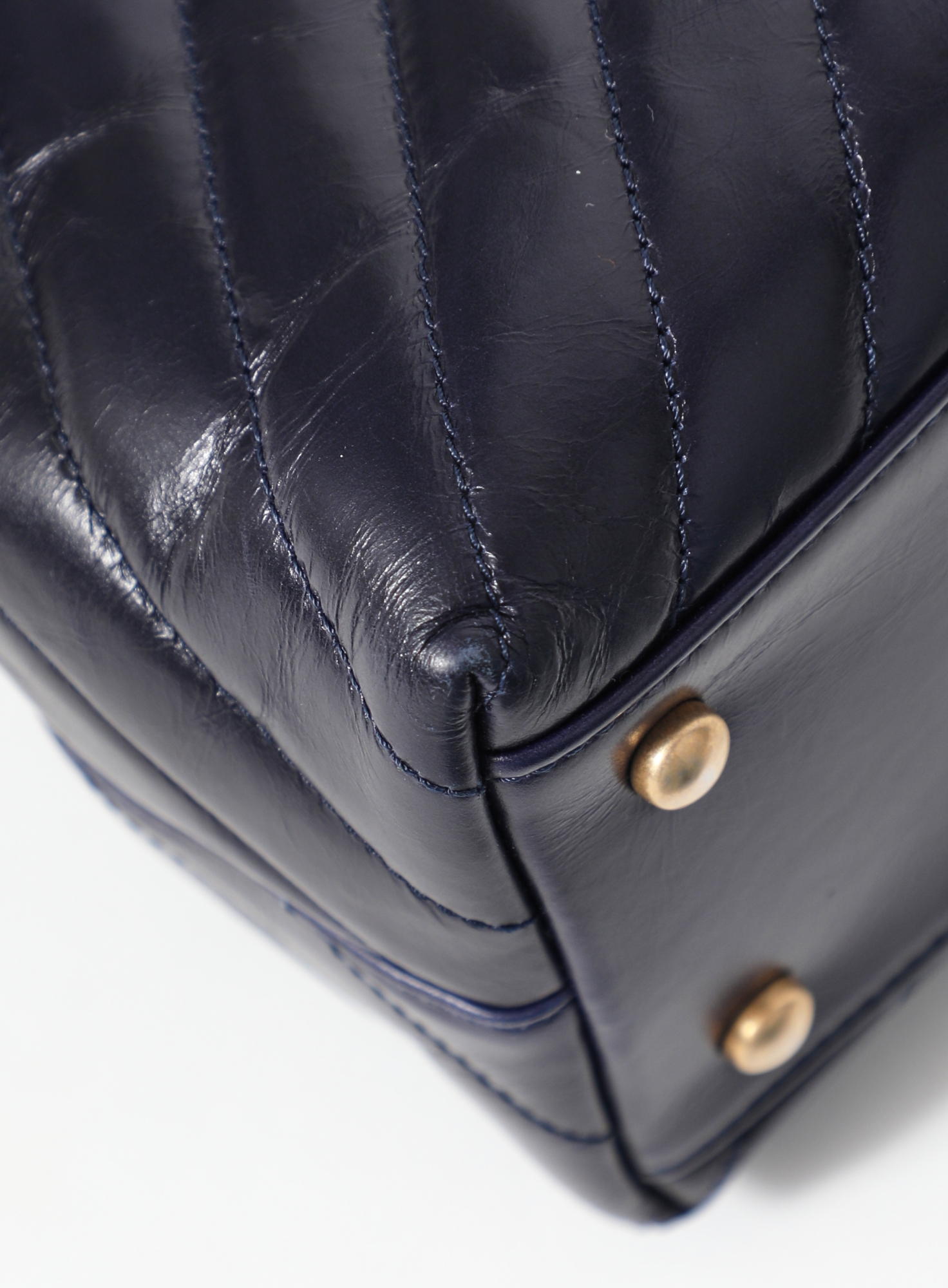 Coco Handle Chevron Flap Bag | Authentic & Vintage | ReSee