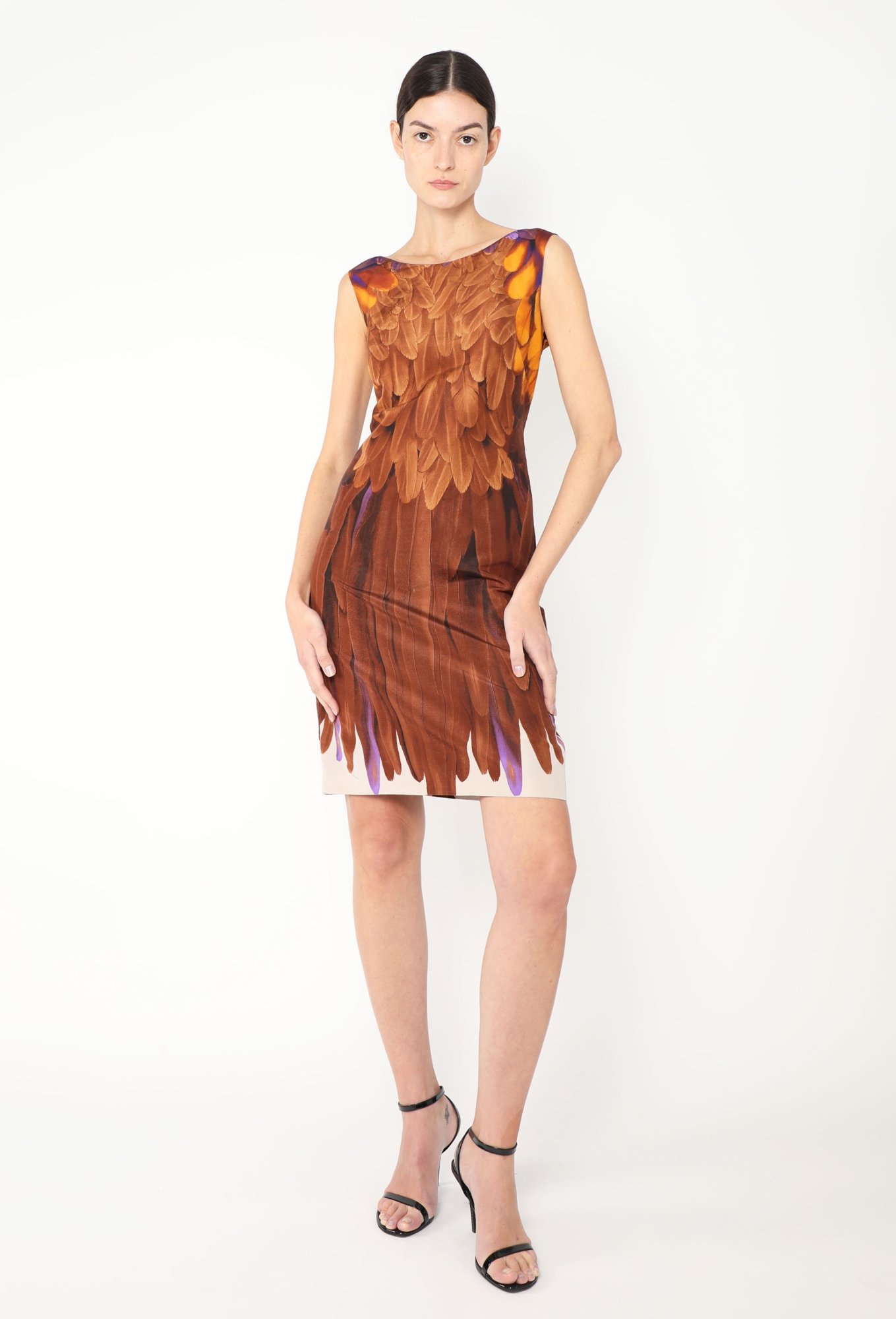 S/S 2005 Silk Feather Dress | Authentic & Vintage | ReSee S/S 2005 Silk Feather Dress | Authentic & Vintage | ReSee