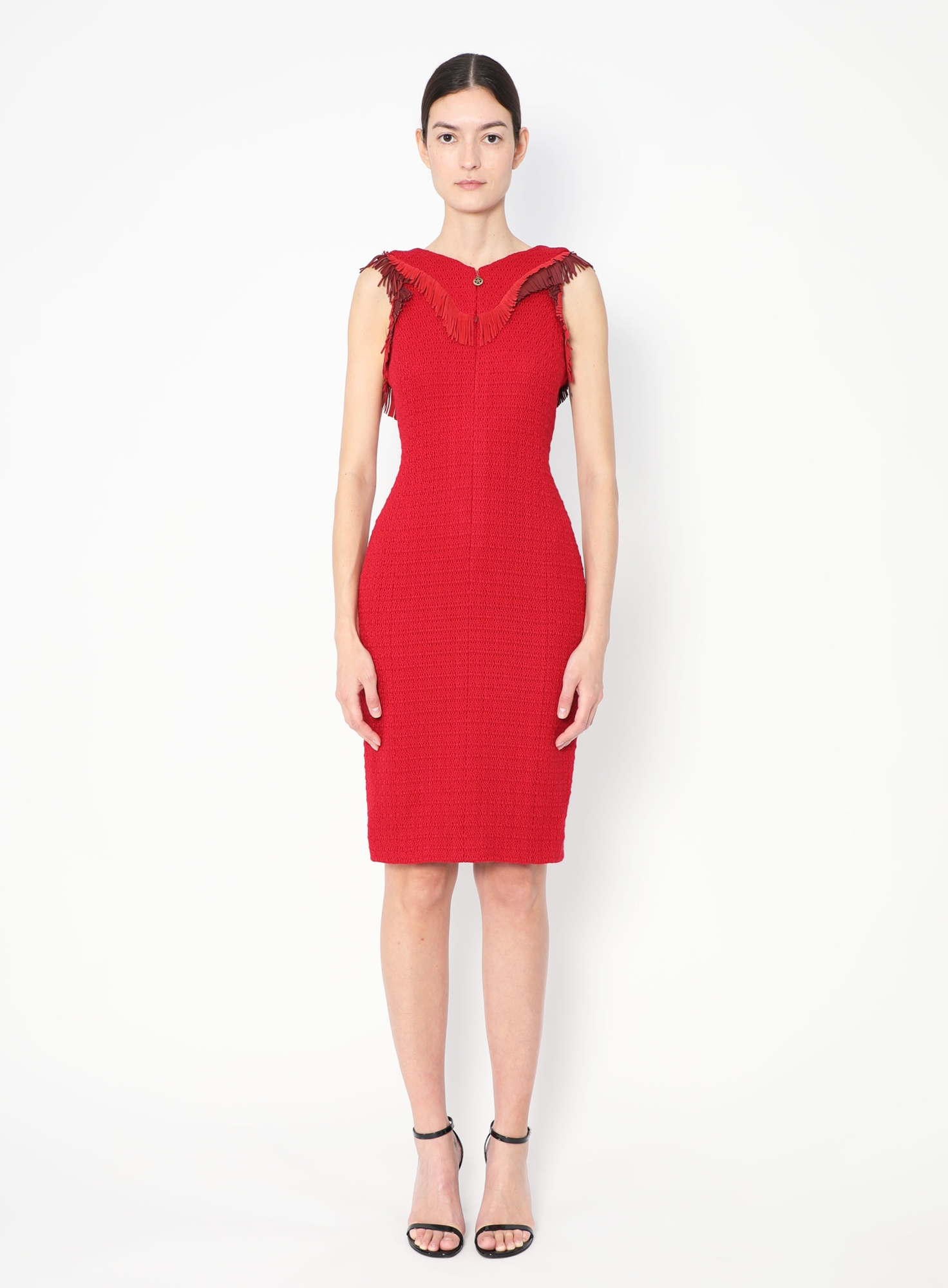 Pre-Fall 2014 Paris-Dallas Tweed Fringe Dress | Authentic & Vintage | ReSee
