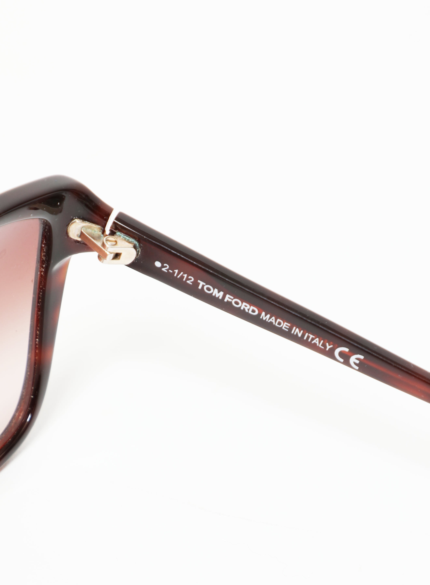 Tom Ford トムフォードサングラス TF228 Lydia グラデーション Tom Ford // Brown Lydia TF228 Oversized Square Sunglasses – VSP