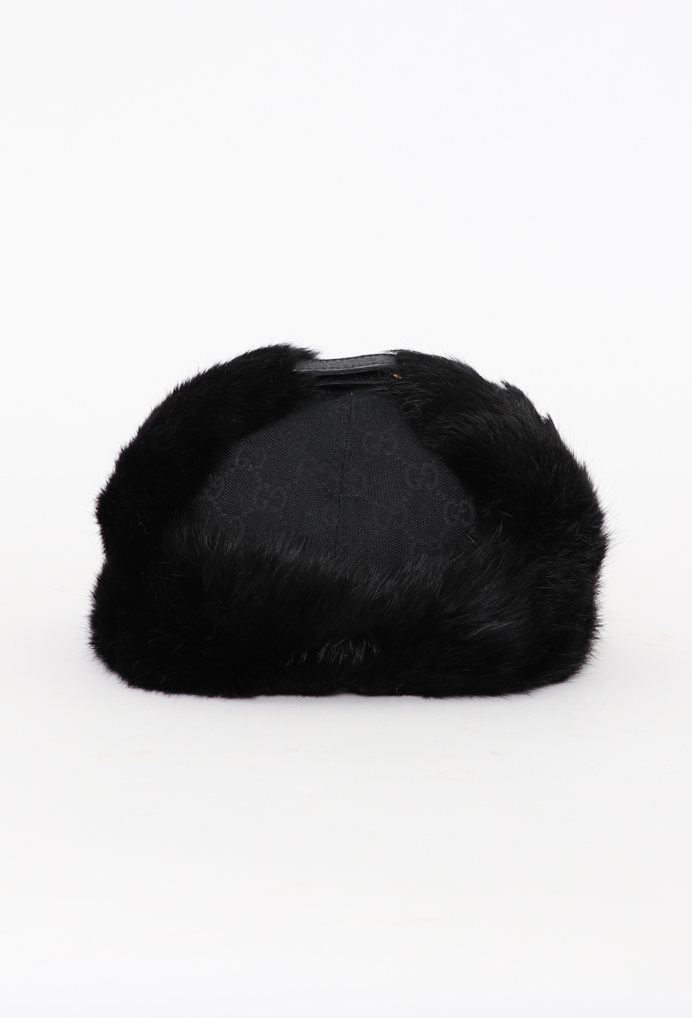 Rabbit Fur Monogram Cap | Authentic & Vintage | ReSee