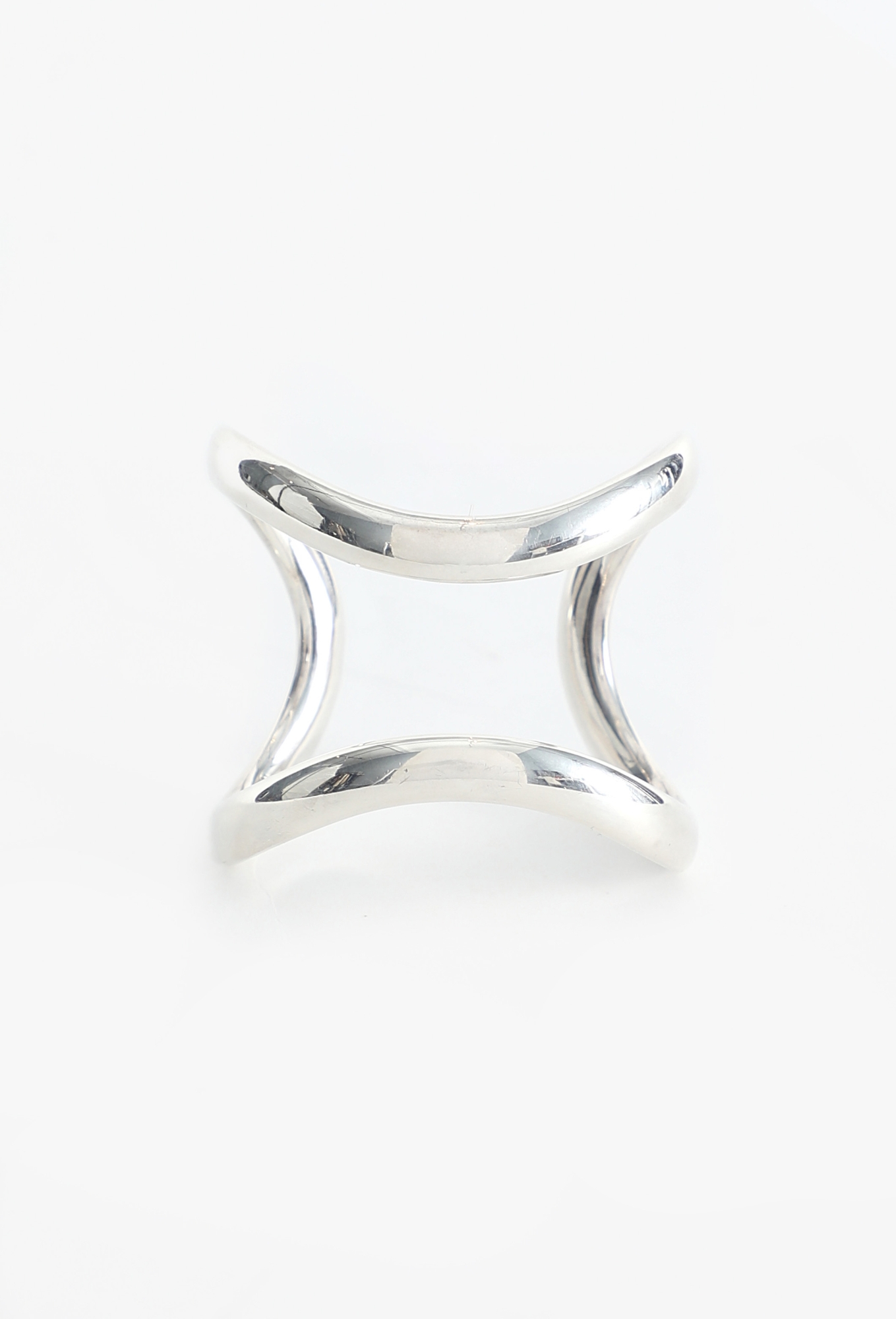 Lima Silver Cuff Bracelet - Hermès | ReSee