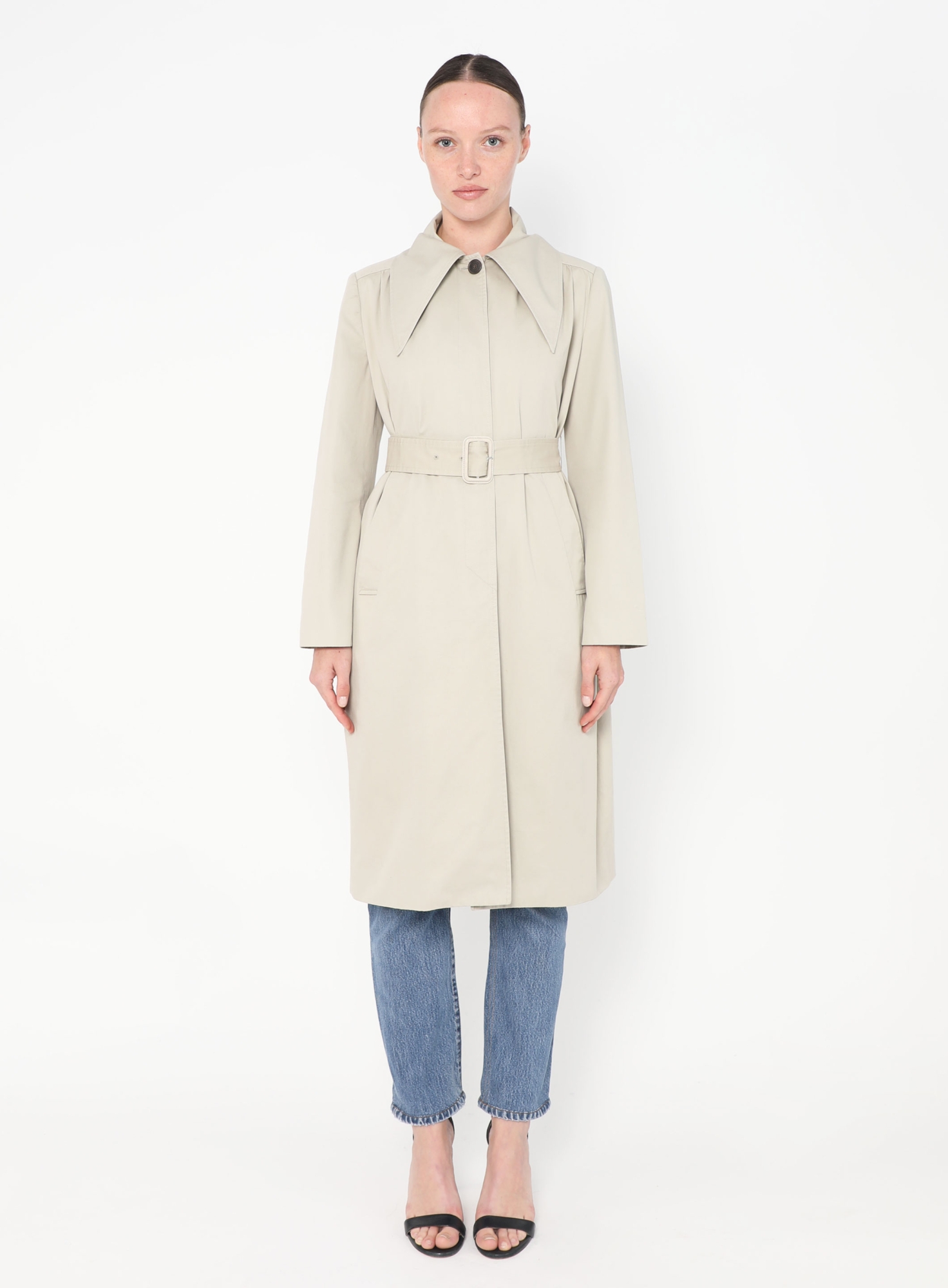 S/S 2017 Belted Trench Coat | Authentic & Vintage | ReSee