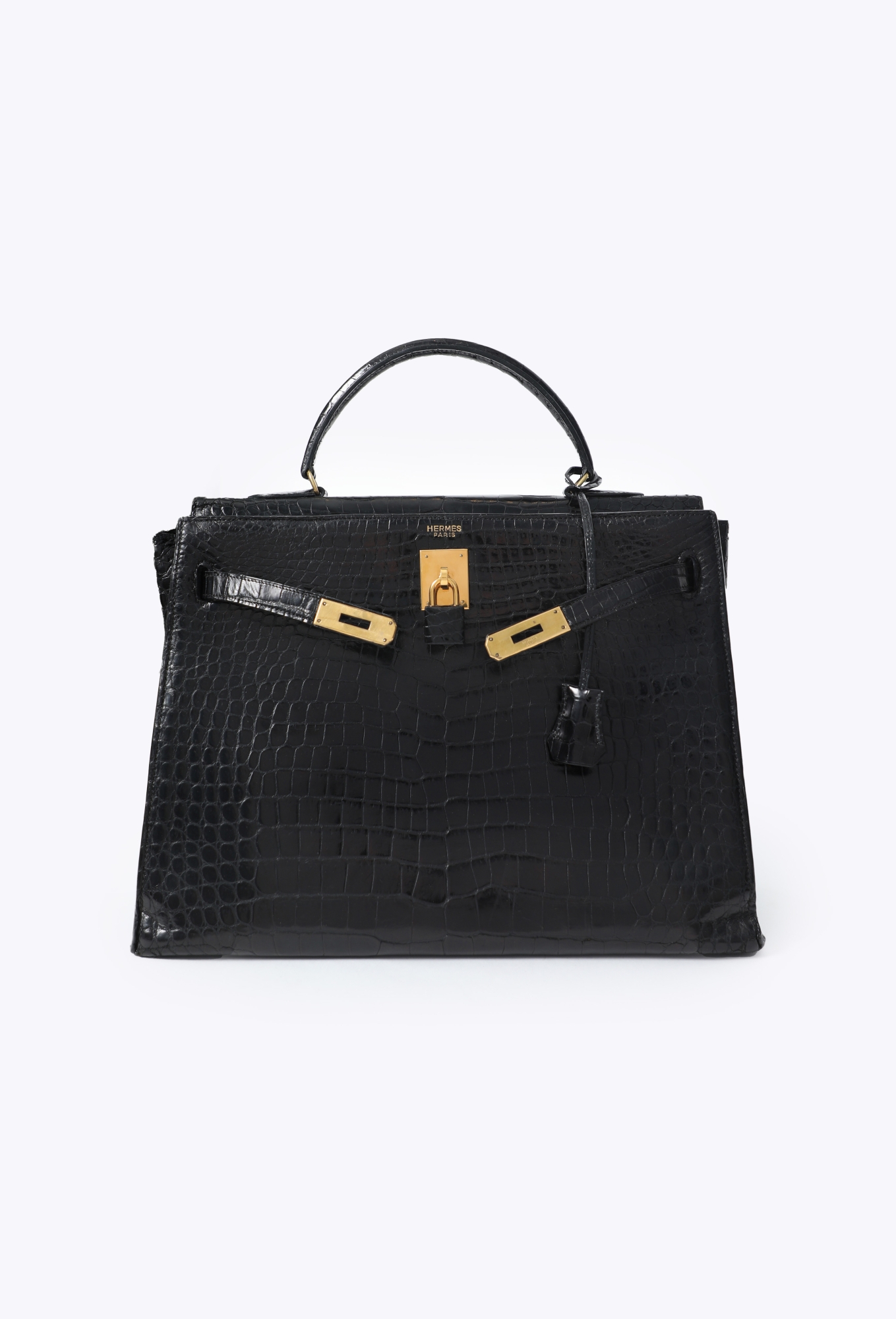 kelly様 Rare 1970 Black Porosus Kelly Sellier 35 | ReSee