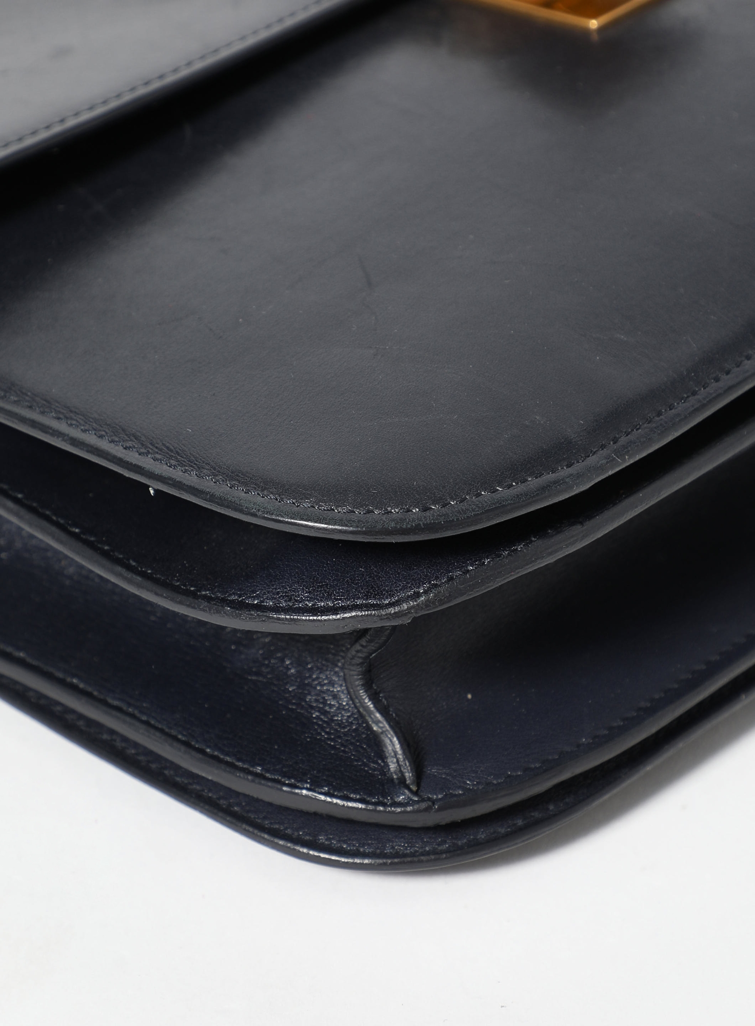 Classic Box Large Bag in Navy - Céline | ReSee