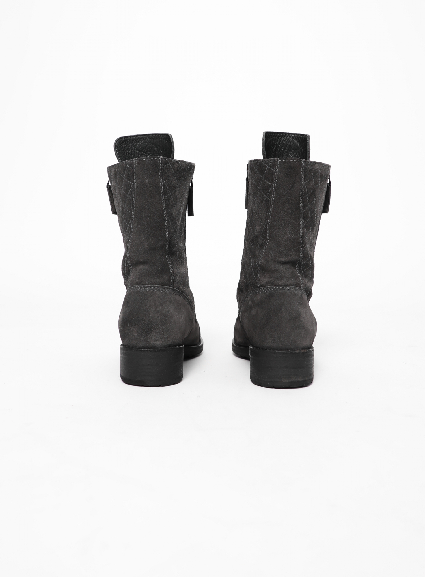 Suede 'CC' Combat Boots | Authentic & Vintage | ReSee