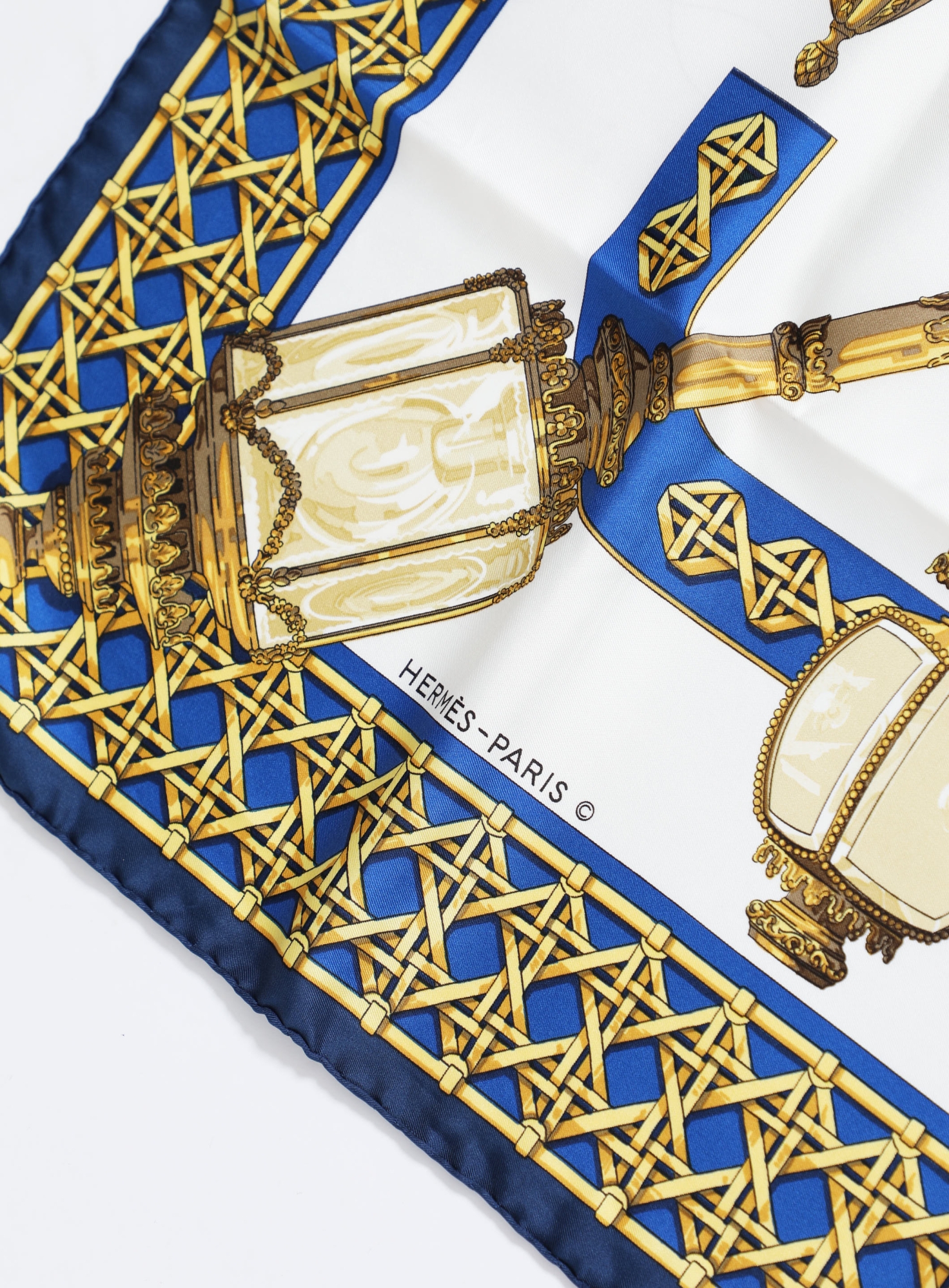 Feux de Route' Silk Carré | Authentic & Vintage | ReSee