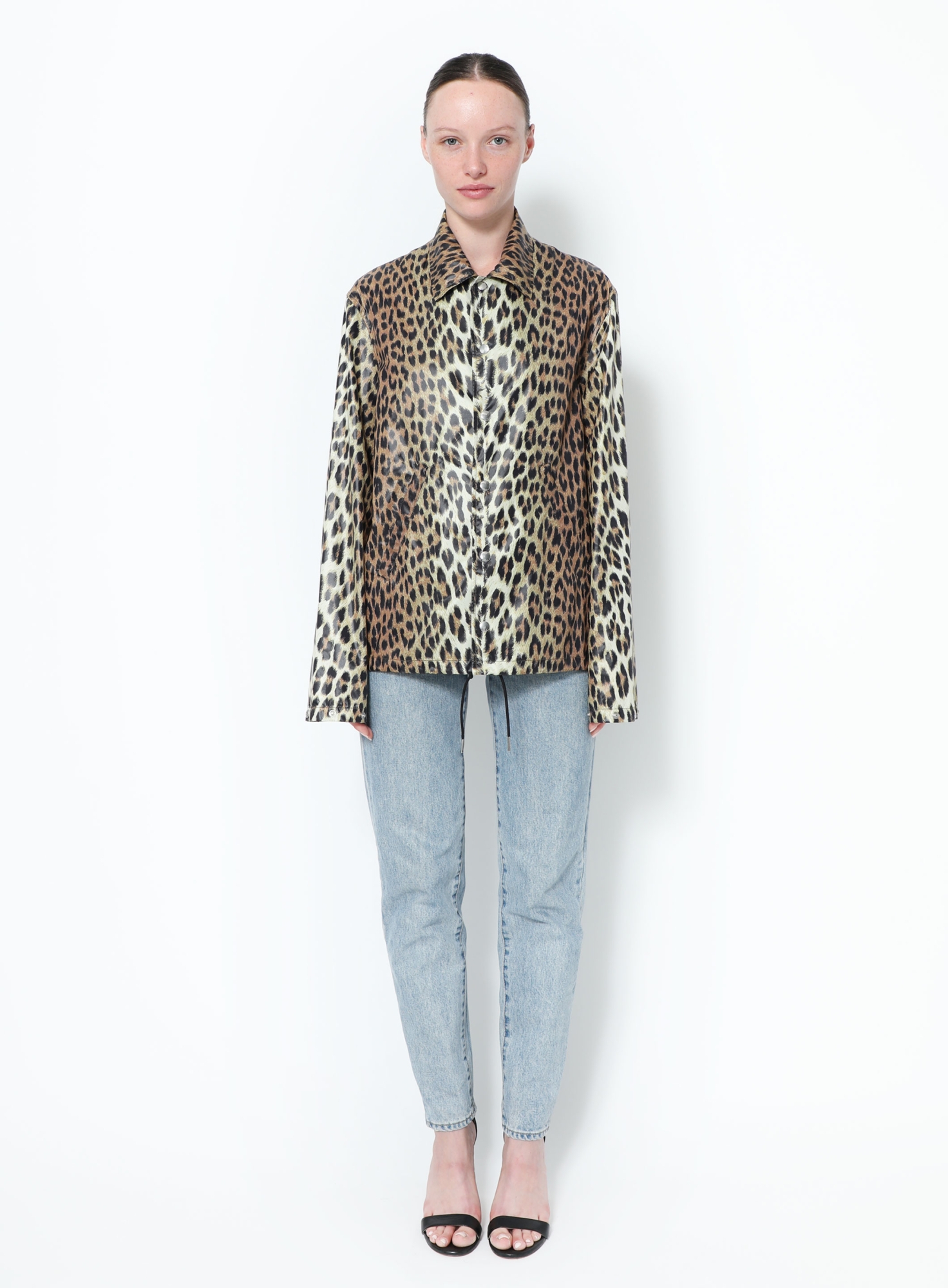 2021 Leopard Nylon Jacket | Authentic & Vintage | ReSee