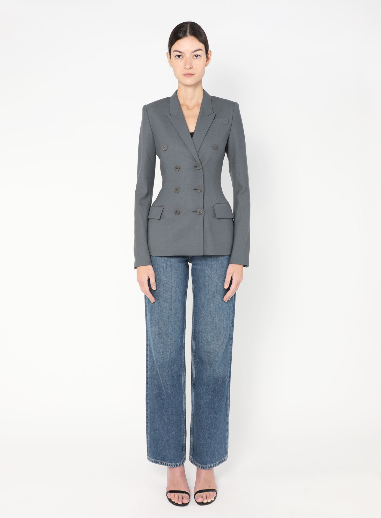Le Dix Notched Hourglass Blazer | Authentic & Vintage | ReSee