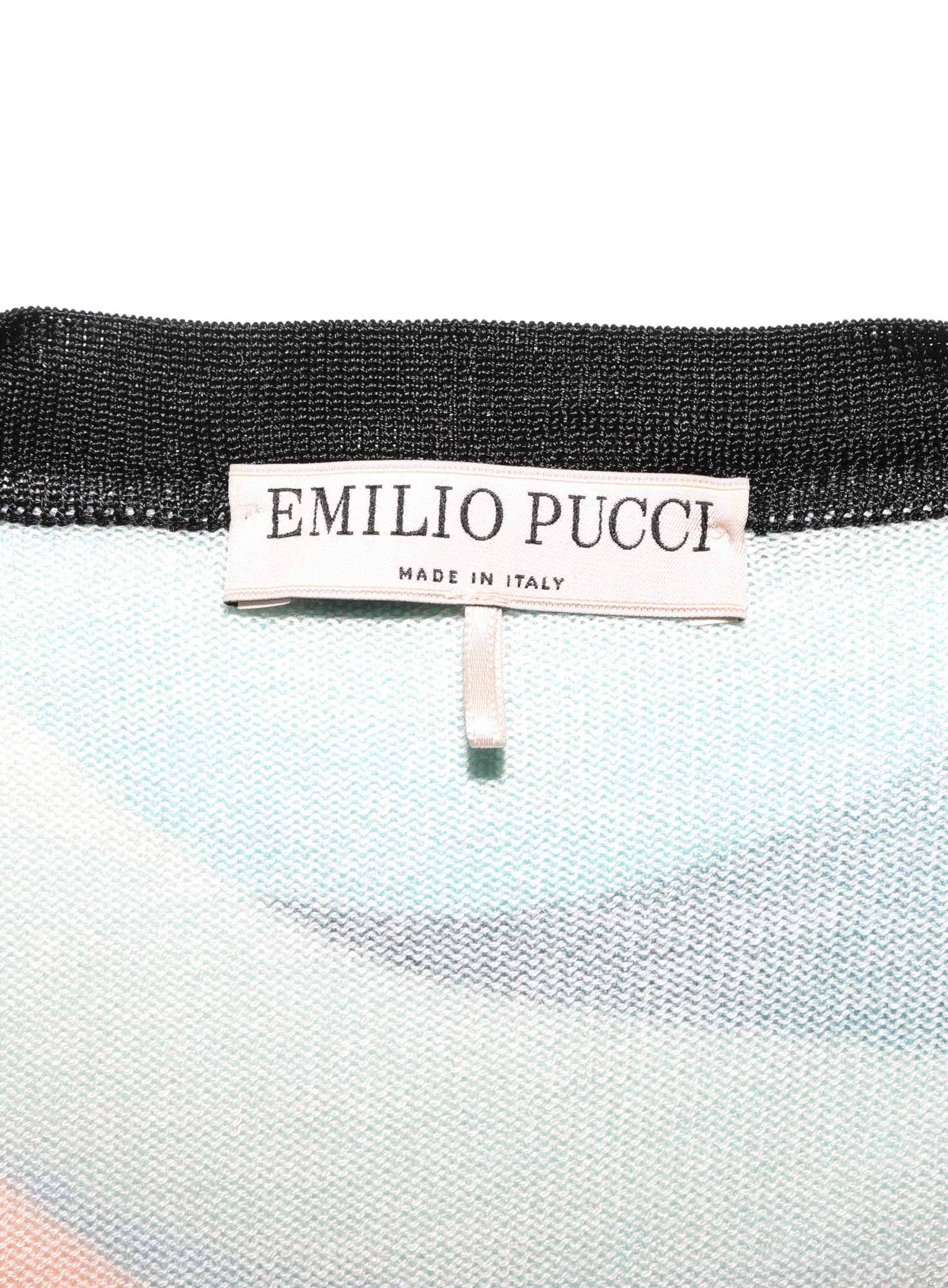 Abstract Silk Knit Cardigan - Emilio Pucci | ReSee